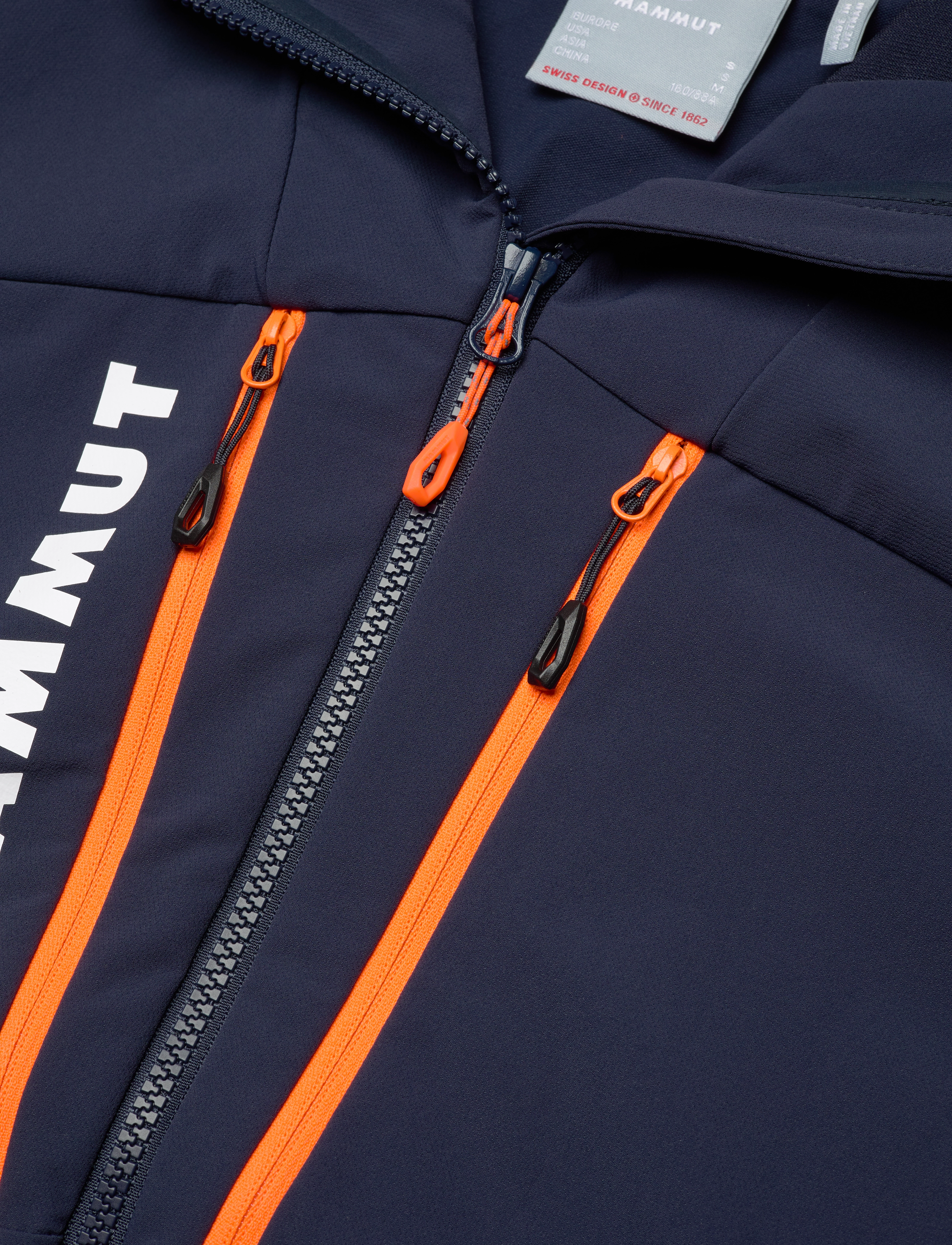 Mammut - Aenergy SO Hybrid Hooded Jacket Women - marine-vibrant orange - 2