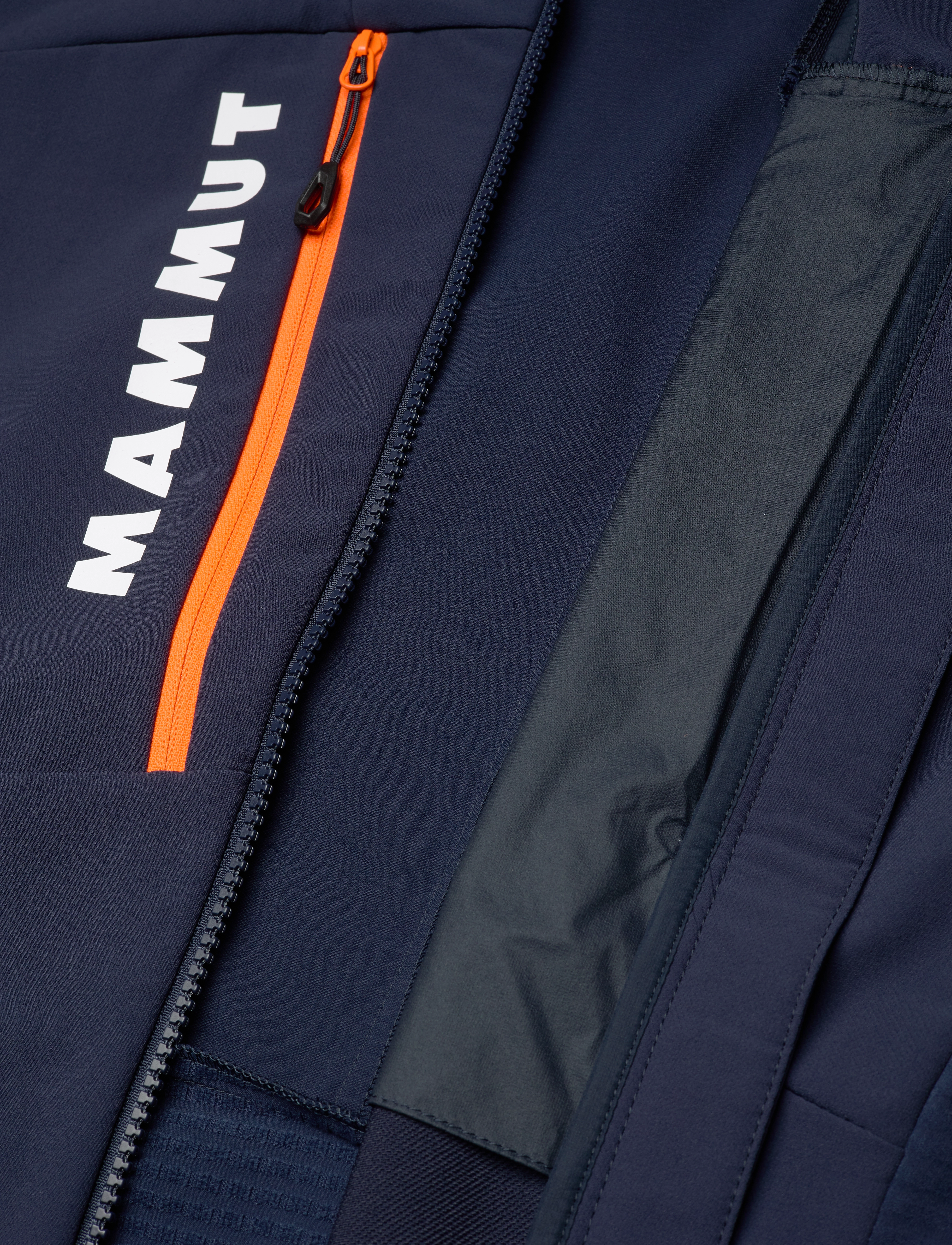 Mammut - Aenergy SO Hybrid Hooded Jacket Women - marine-vibrant orange - 3