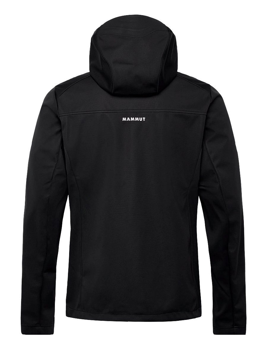 Mammut - Ultimate VIII SO Hooded Jacket Men - friluftsjackor - black - 1