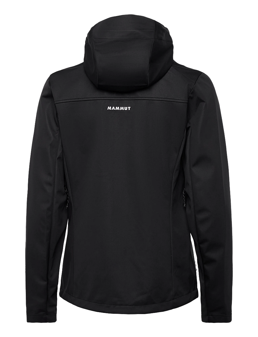 Mammut - Ultimate VIII SO Hooded Jacket Women - friluftsjakker - black - 1