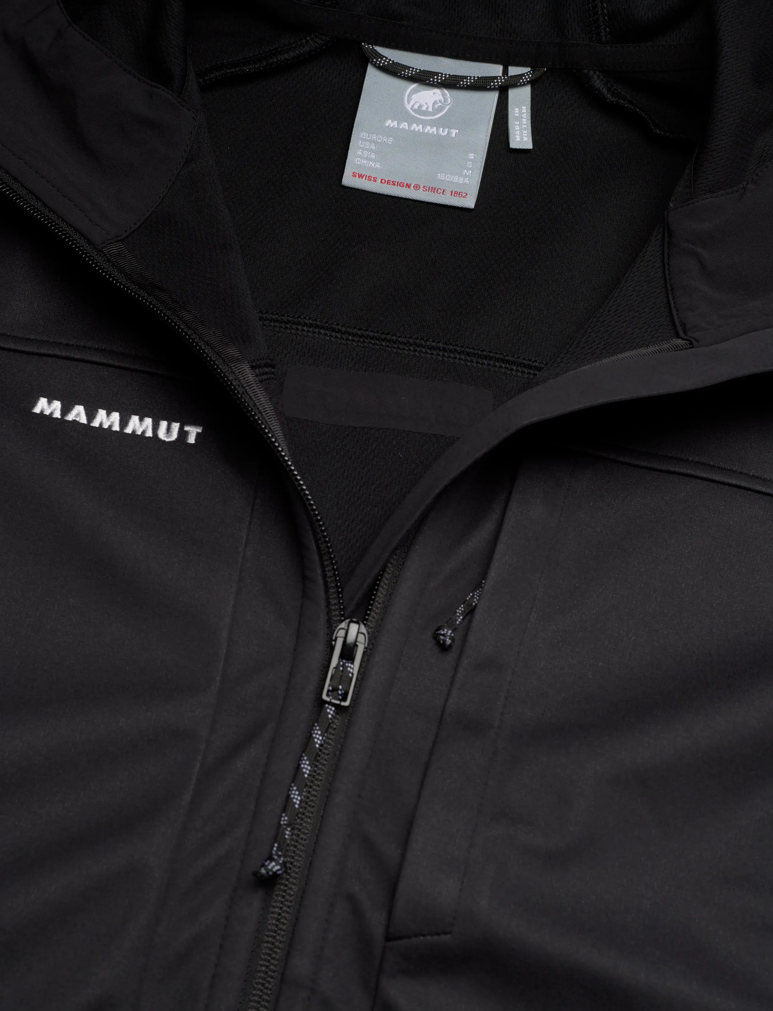 Mammut - Ultimate VIII SO Hooded Jacket Women - friluftsjakker - black - 2