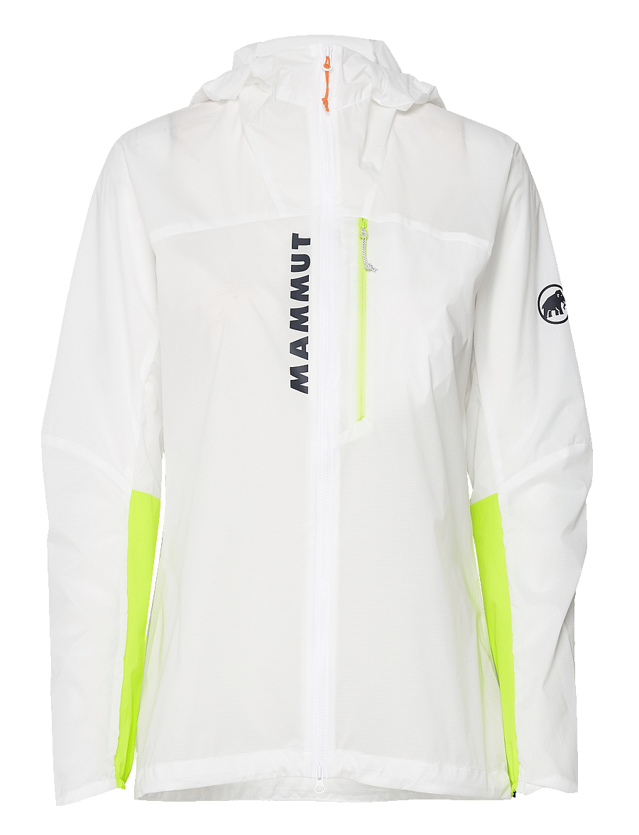 Mammut - Aenergy WB Hooded Jacket Women - white-highlime - 0
