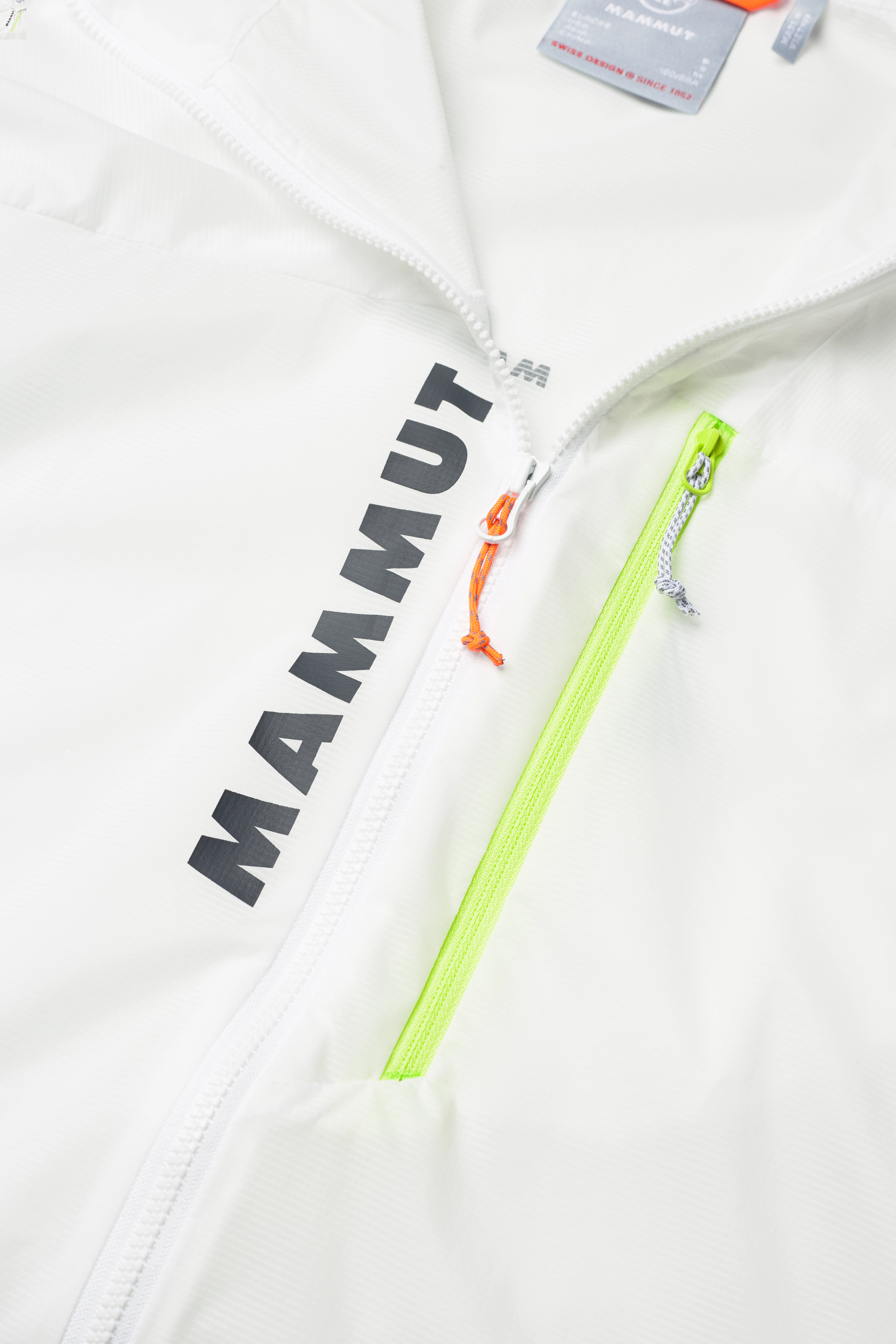 Mammut - Aenergy WB Hooded Jacket Women - white-highlime - 2