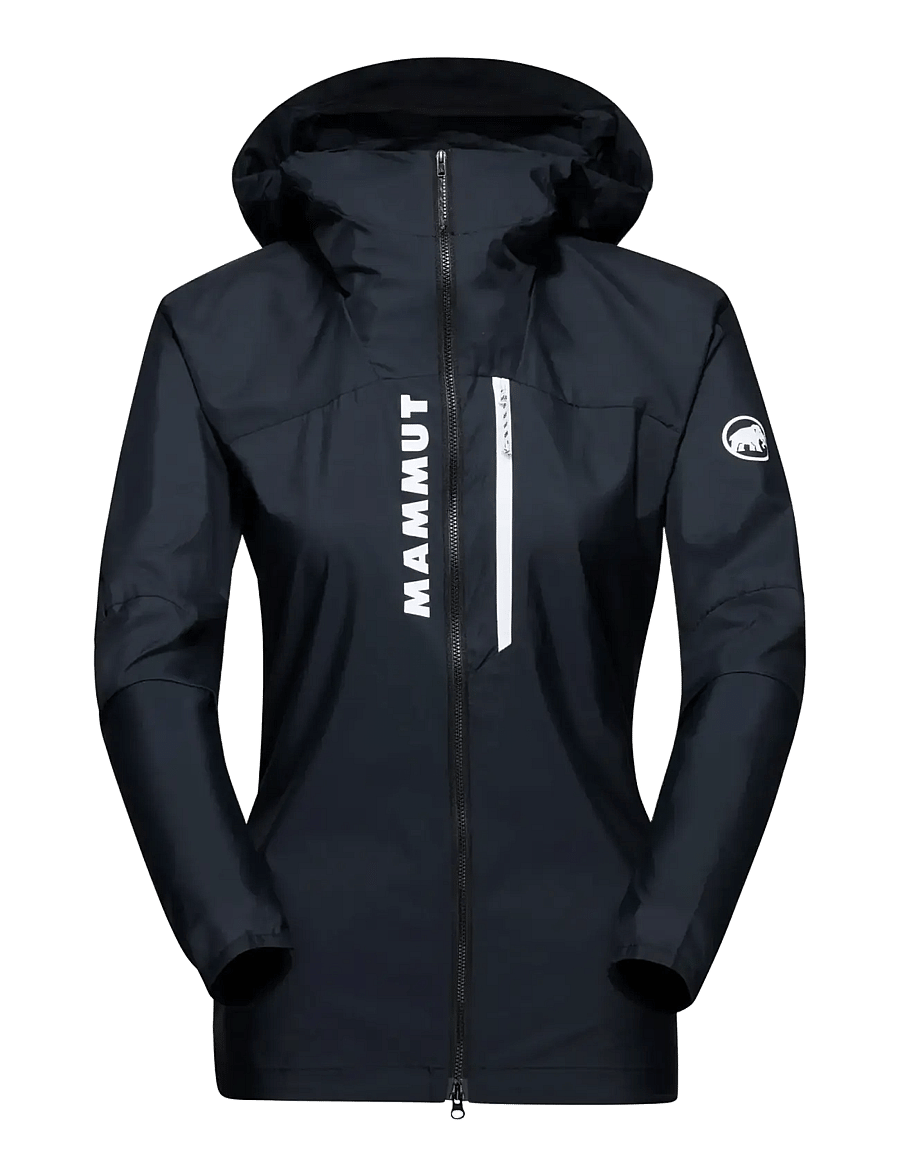 Mammut - Aenergy WB Hooded Jacket Women - friluftsjakker - black - 1