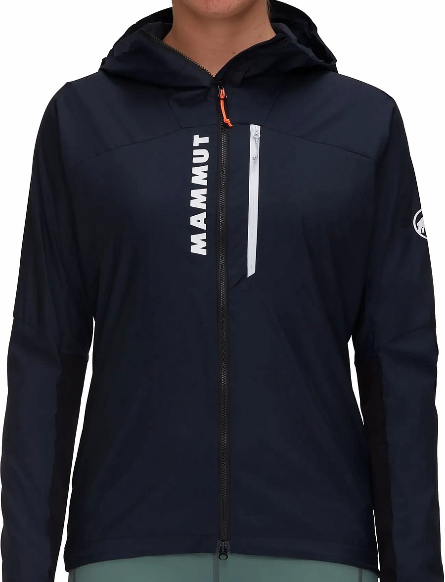 Mammut - Aenergy WB Hooded Jacket Women - friluftsjakker - black - 0