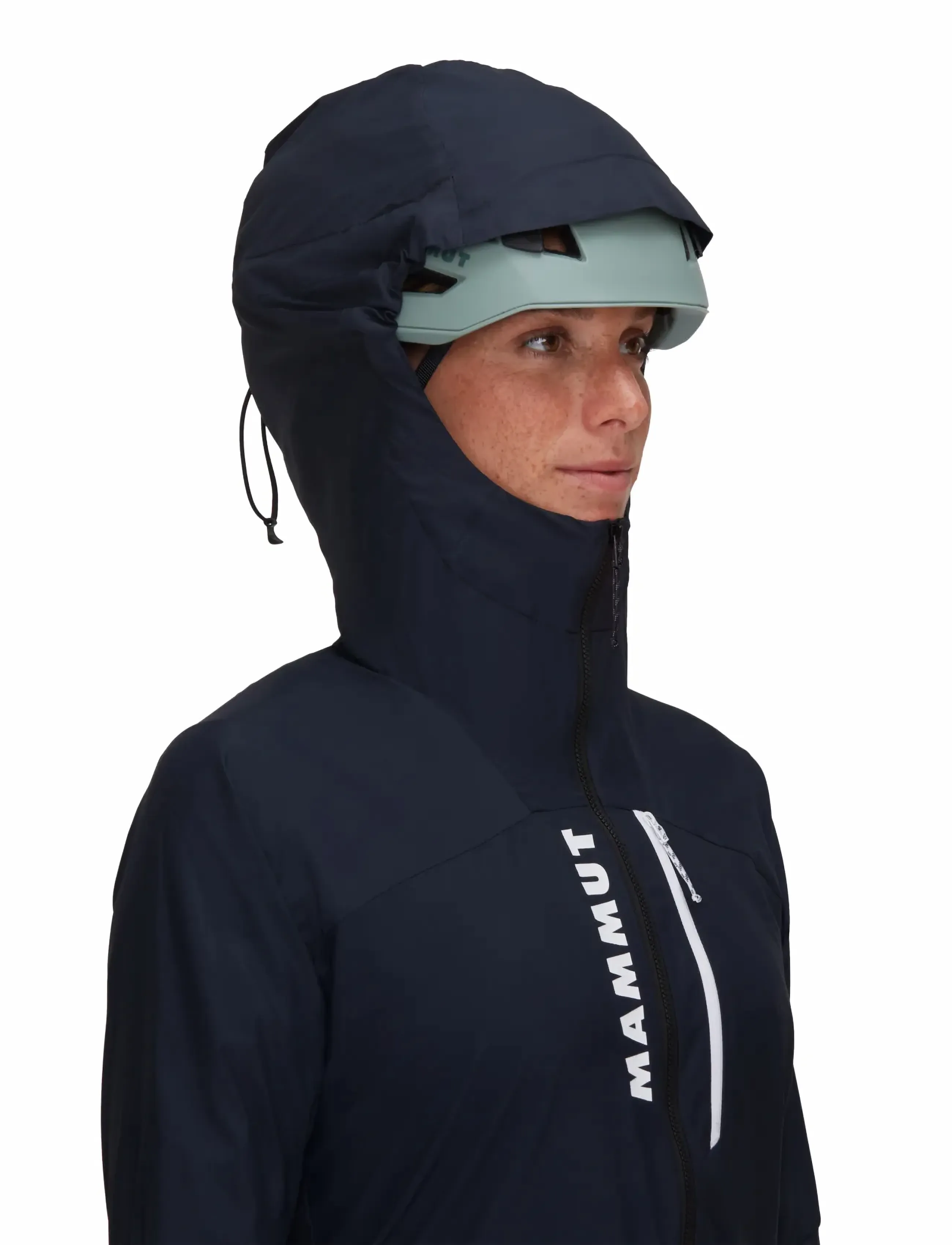 Mammut - Aenergy WB Hooded Jacket Women - friluftsjakker - black - 5