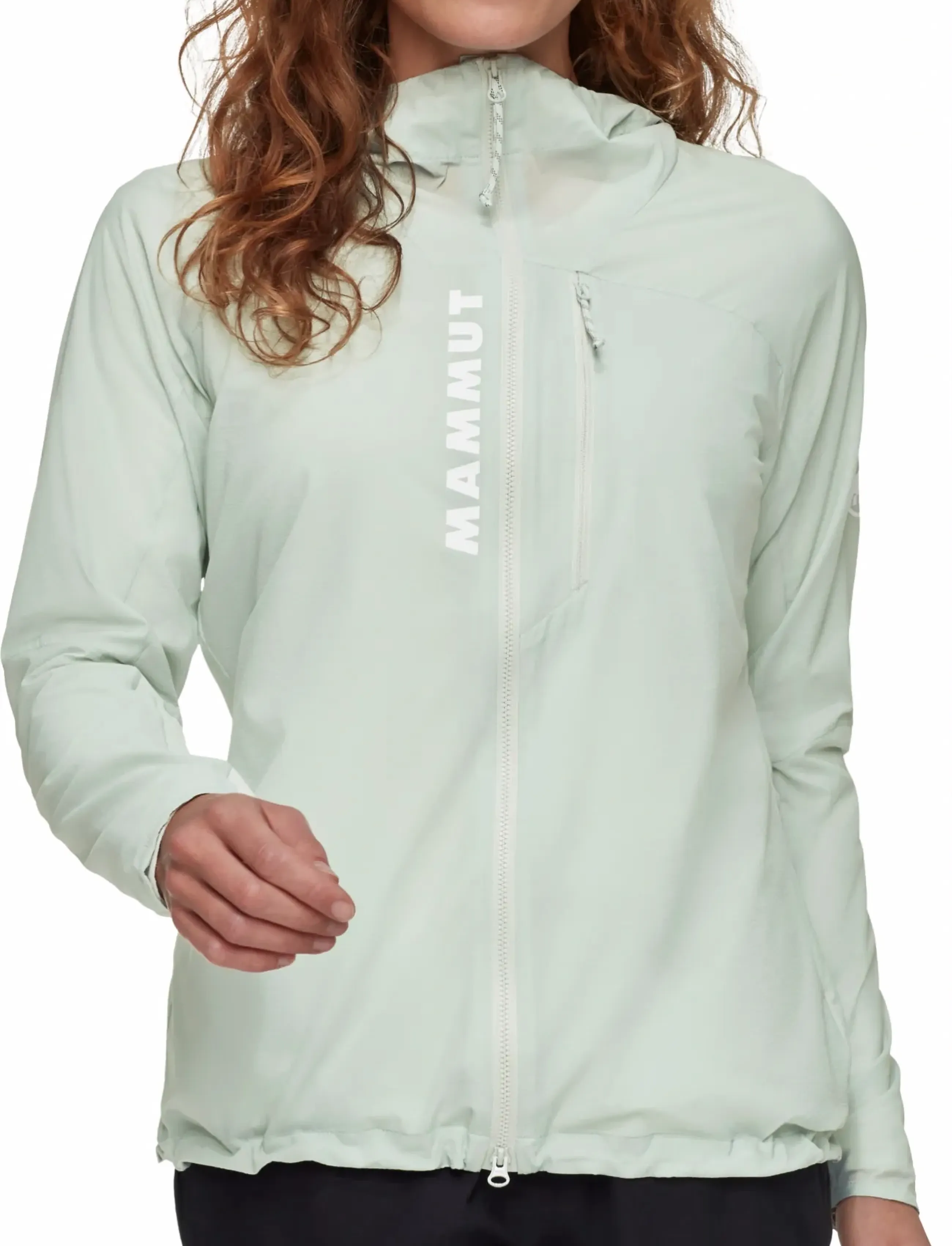 Mammut Aenergy Wb Hooded Jacket Women, XS, Sport Oberbekleidung, Grau - Jackets, Frauen