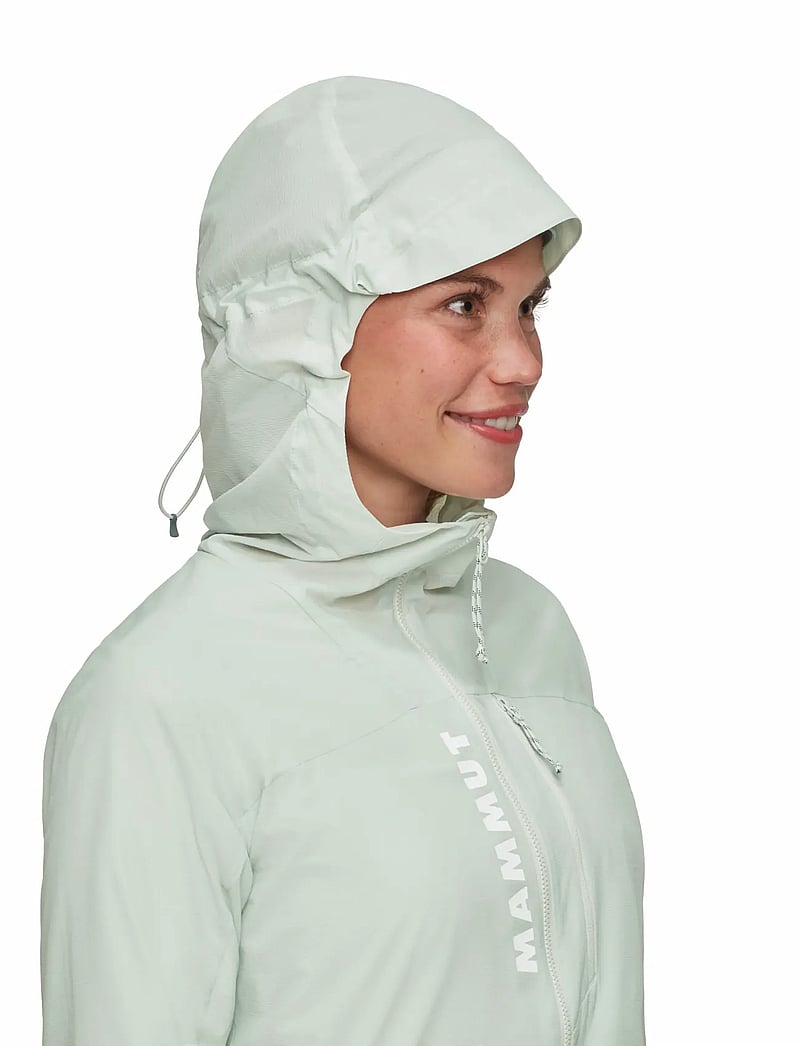 Mammut - Aenergy WB Hooded Jacket Women - outdoor jacken - silver sage - 4