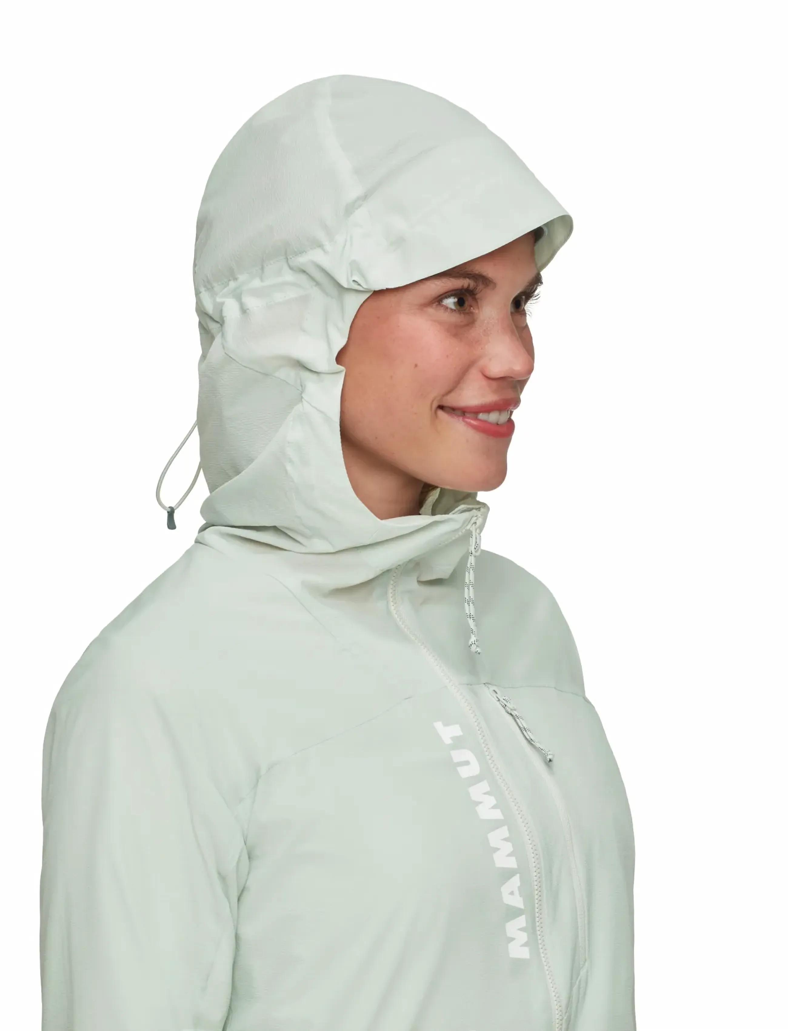 Mammut - Aenergy WB Hooded Jacket Women - friluftsjakker - silver sage - 4