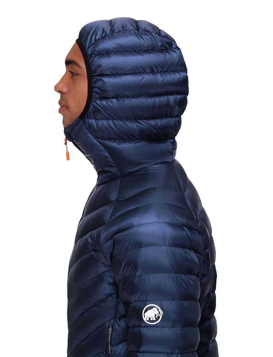 Mammut - Broad Peak IN Hooded Jacket Men - daunenjacken - marine-black - 4