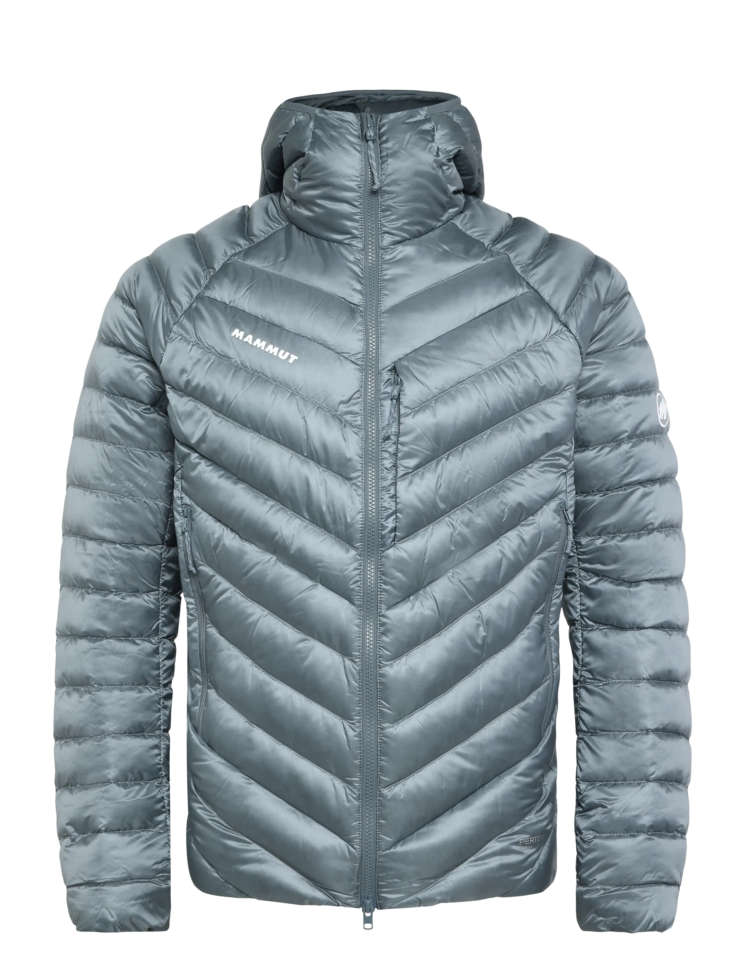 Mammut Broad Peak IN Hooded Jacket Men - Daunenjacken - STRATA / grey