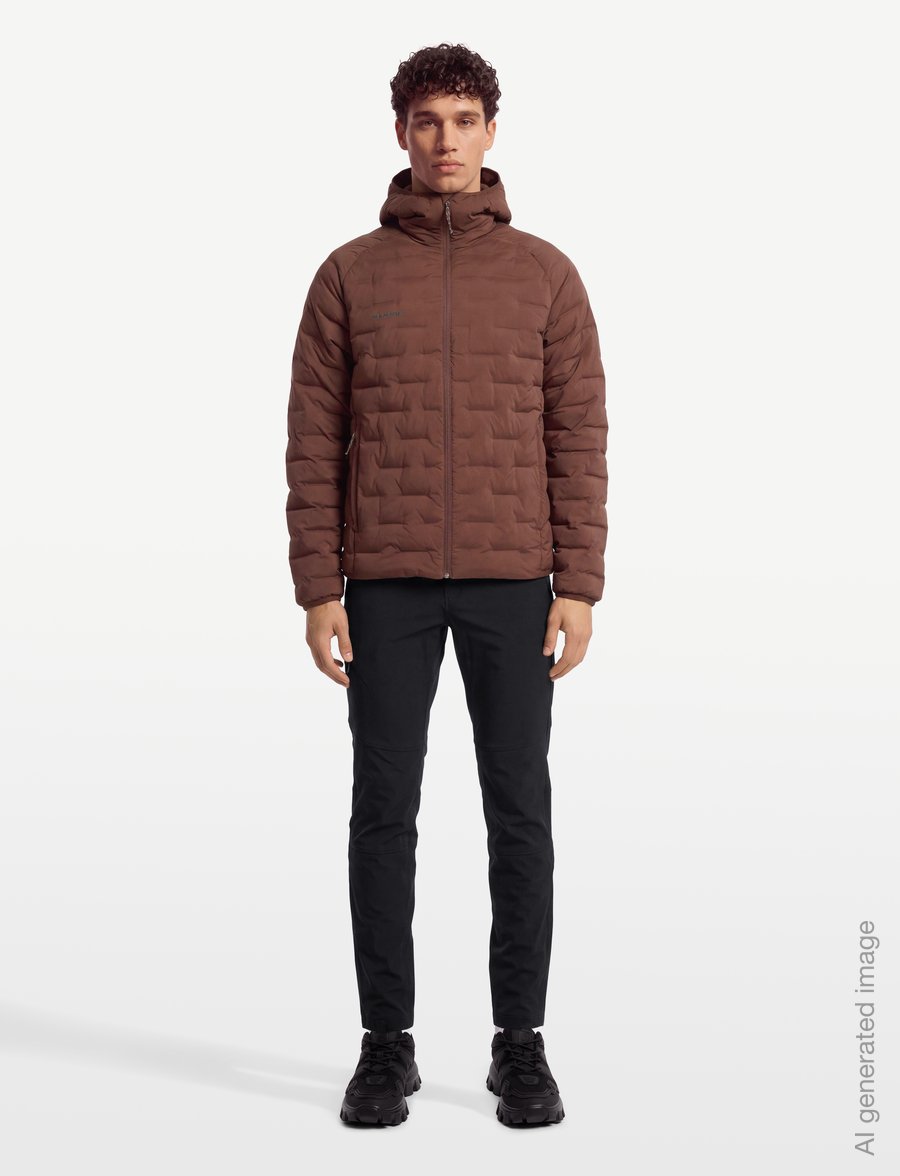 Mammut - Sender IN Hooded Jacket Men - Āra un ūdensnecaurlaidīgas jaki - soil - 0