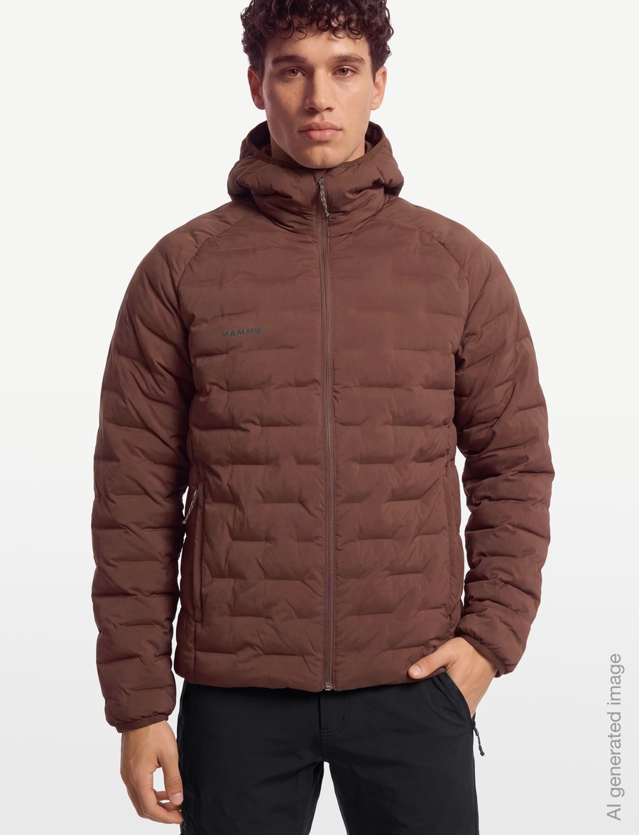 Mammut - Sender IN Hooded Jacket Men - Āra un ūdensnecaurlaidīgas jaki - soil - 3
