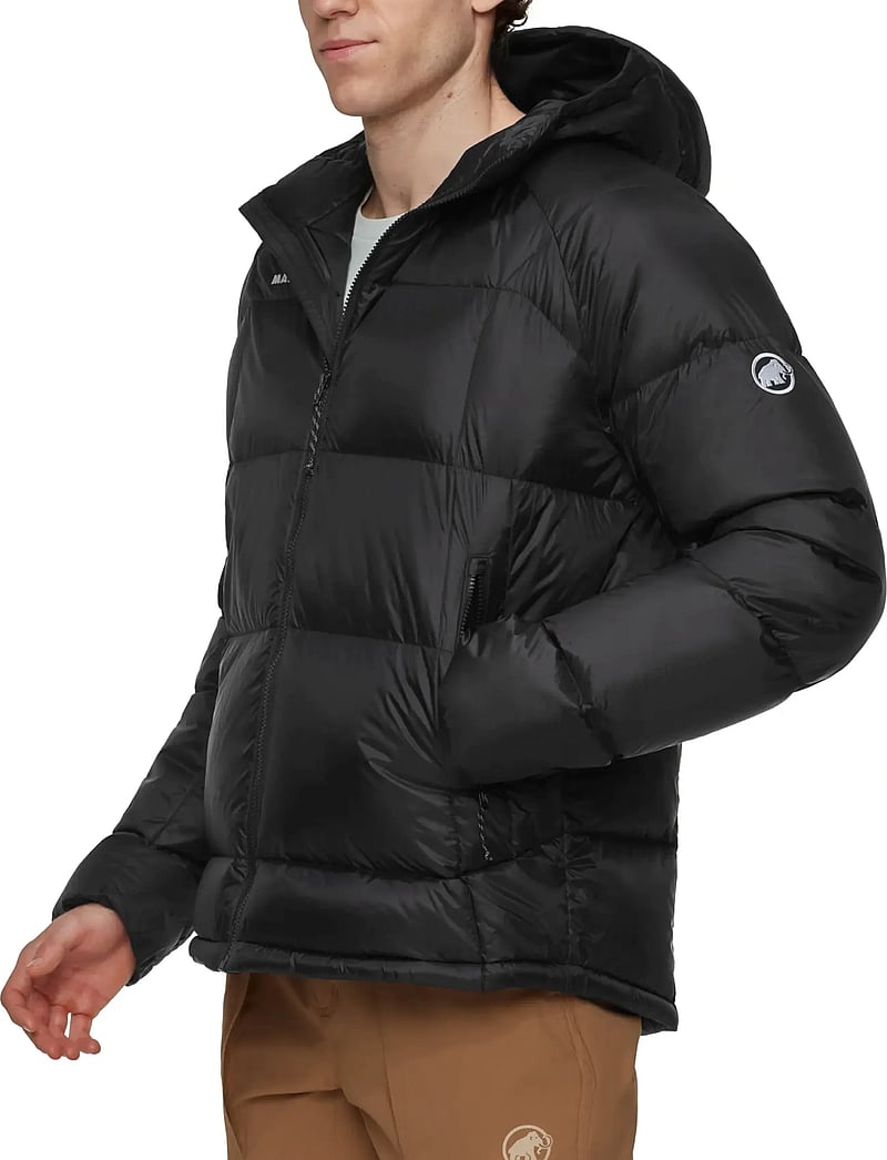 Mammut - Glacier Glow IN Hooded Jacket Men - dunjakker - black - 2