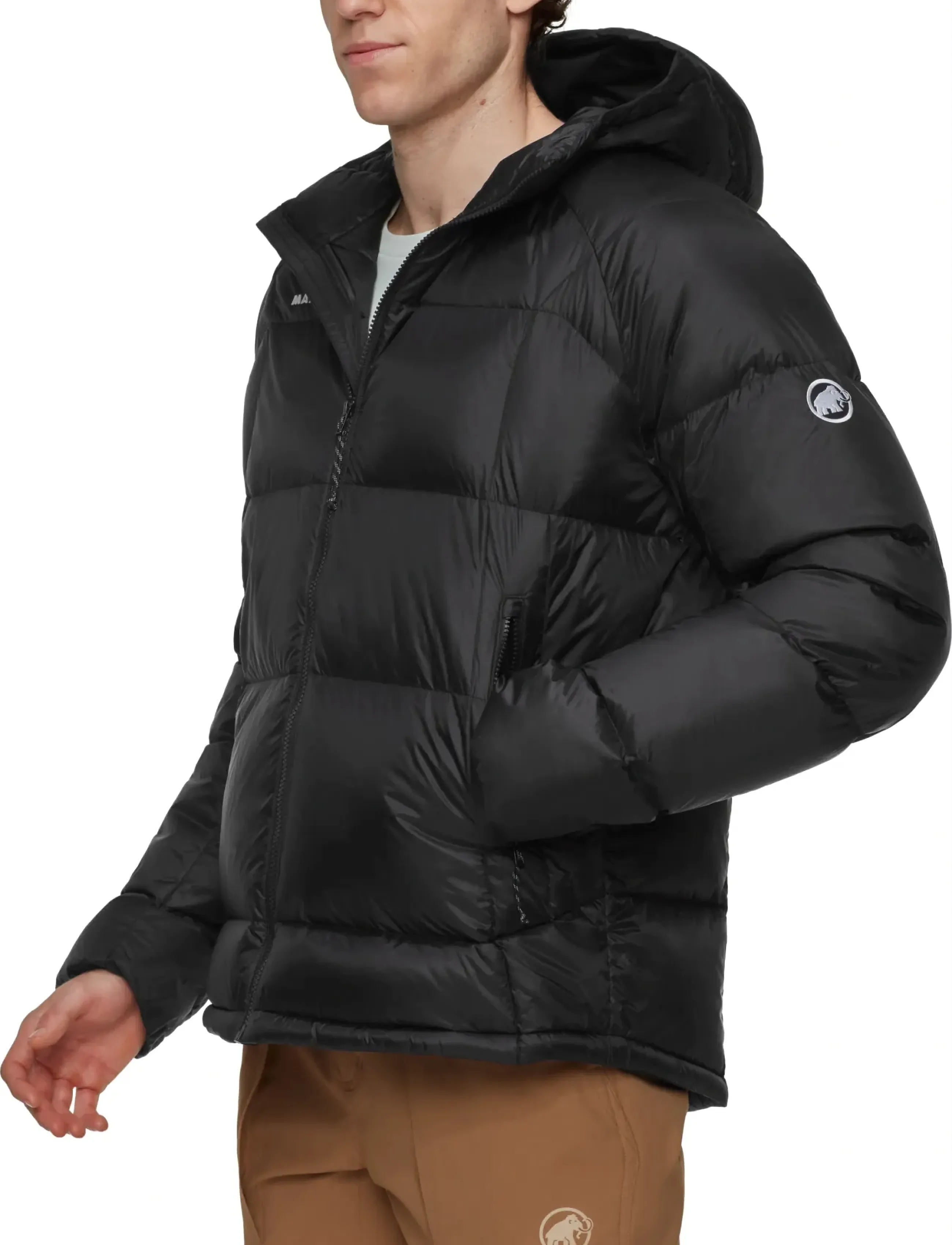 Mammut - Glacier Glow IN Hooded Jacket Men - gewatteerde jassen - black - 2