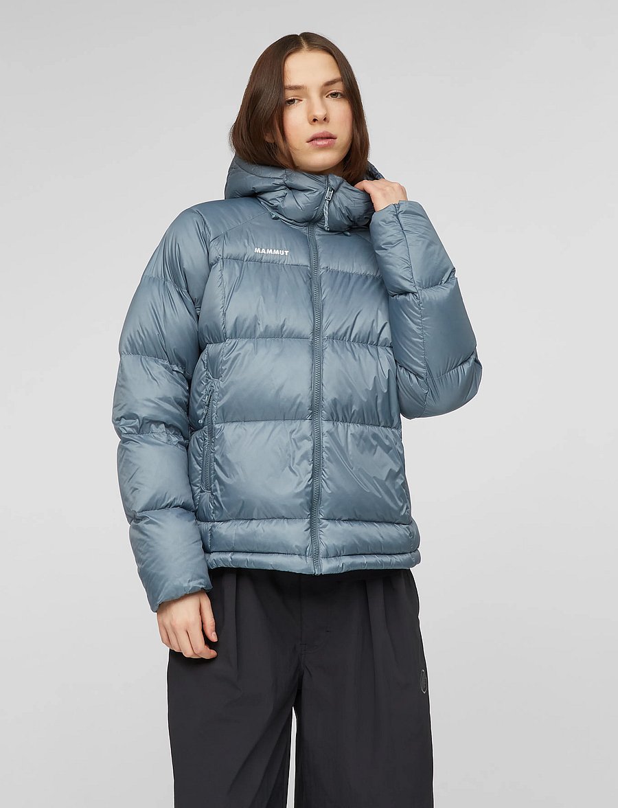 Mammut - Glacier Glow IN Hooded Jacket Women - vinterjackor - strata - 0