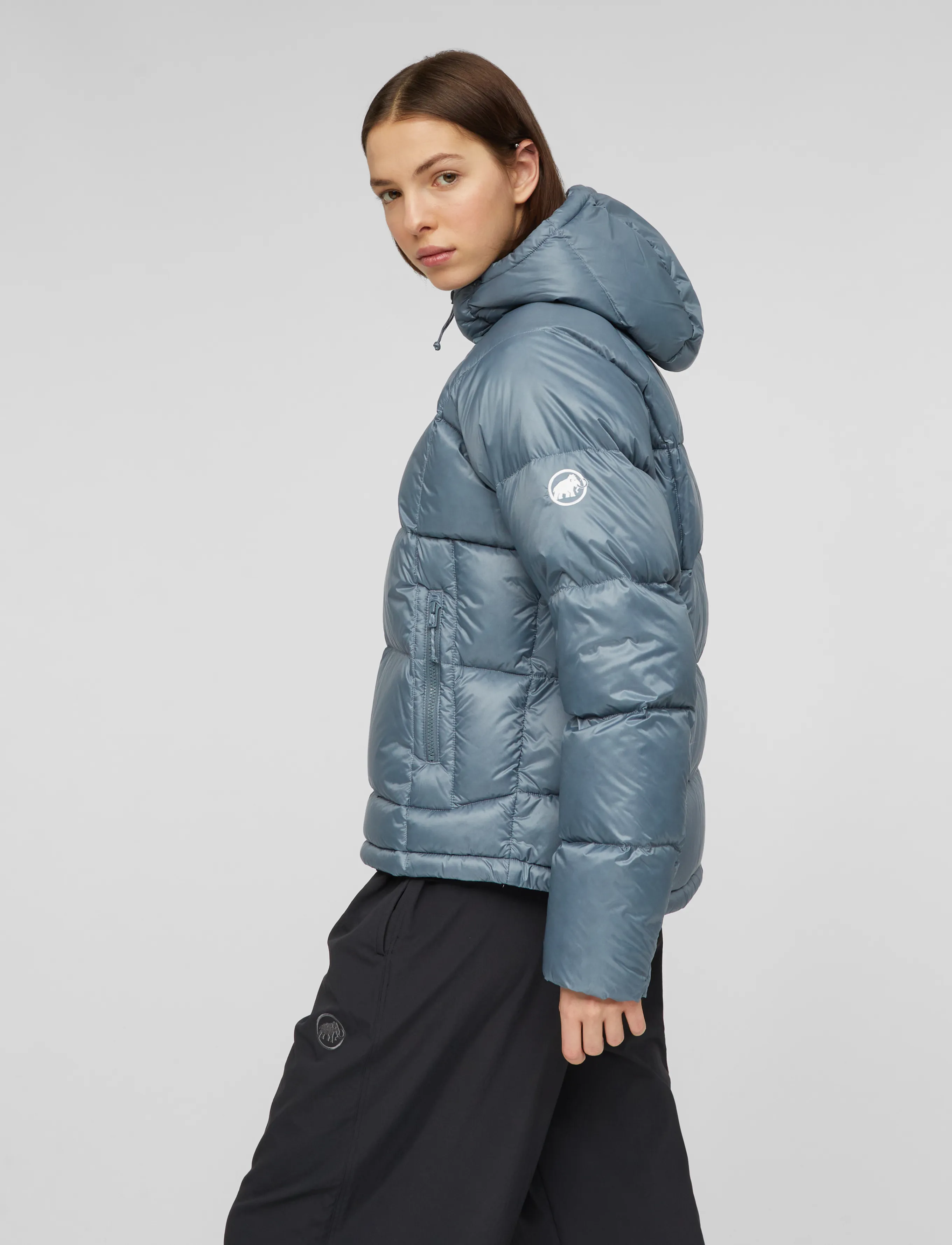 Mammut - Glacier Glow IN Hooded Jacket Women - vinterjackor - strata - 2