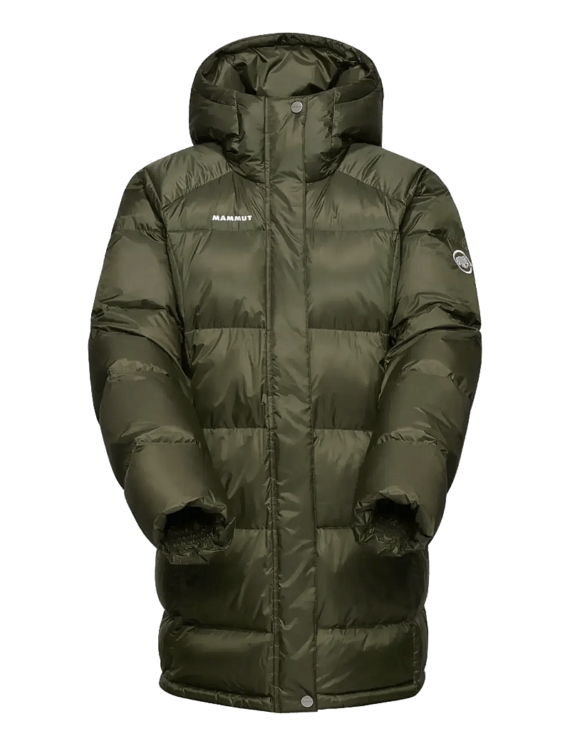 Mammut - Glacier Glow IN Hooded Parka Women - talvejoped - dark marsh - 1