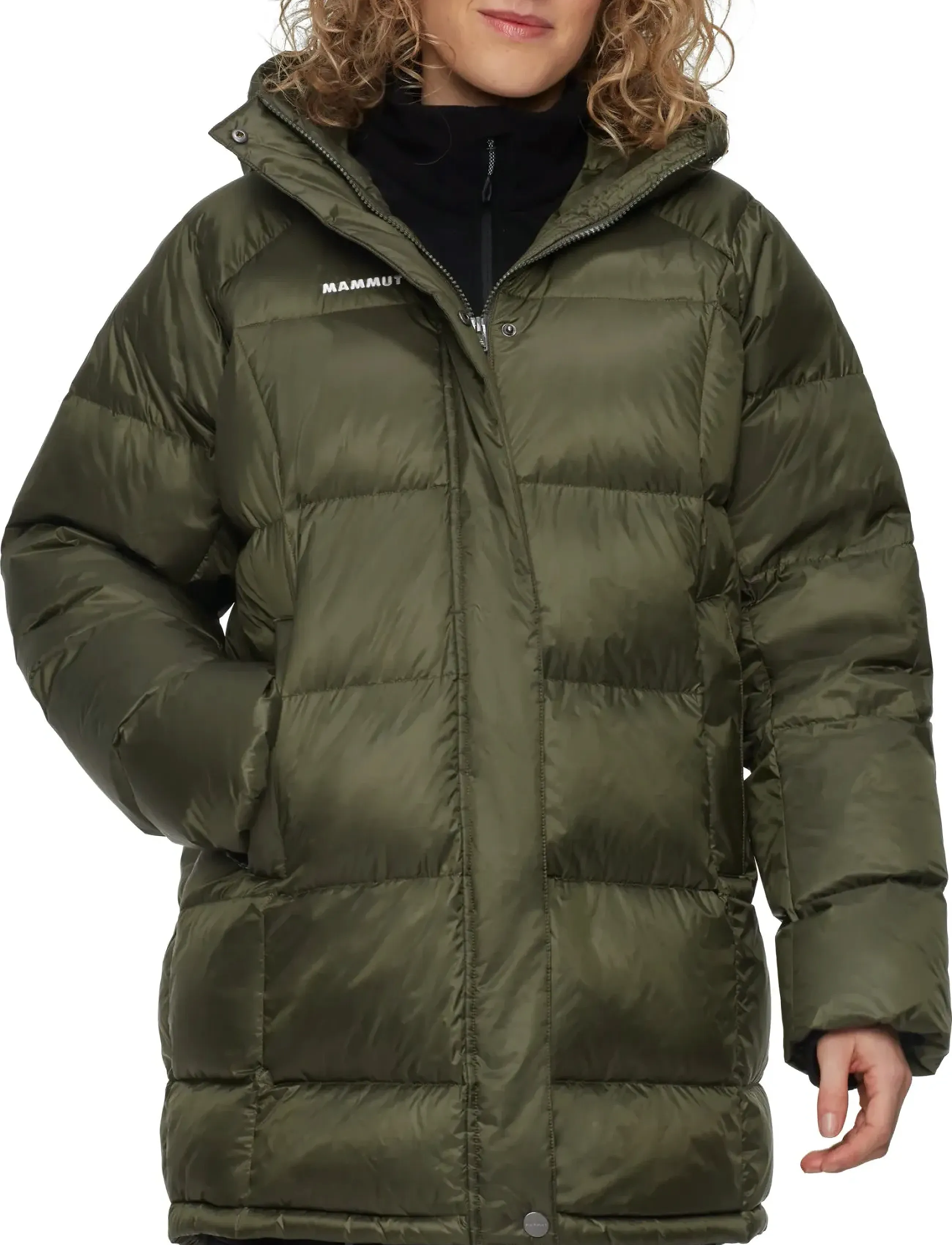 Mammut - Glacier Glow IN Hooded Parka Women - dark marsh - 0