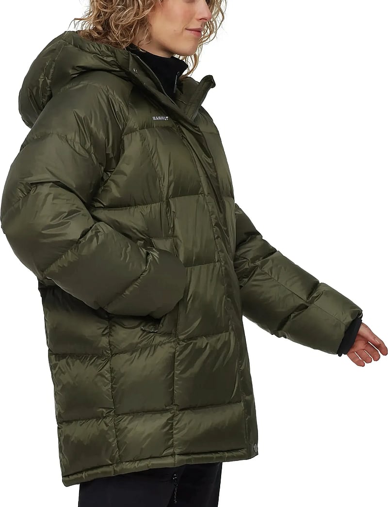 Mammut - Glacier Glow IN Hooded Parka Women - talvejoped - dark marsh - 2