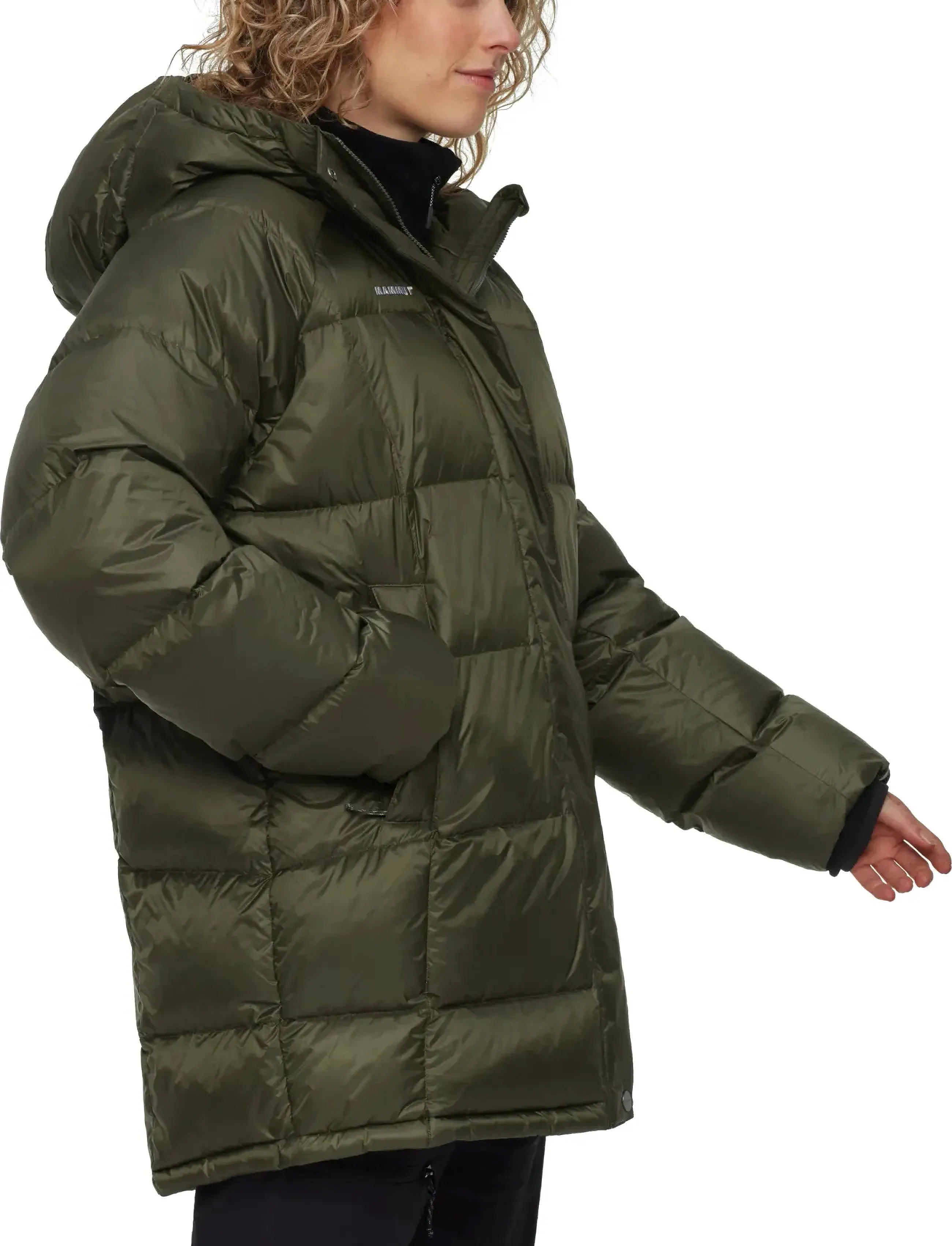 Mammut - Glacier Glow IN Hooded Parka Women - dark marsh - 2