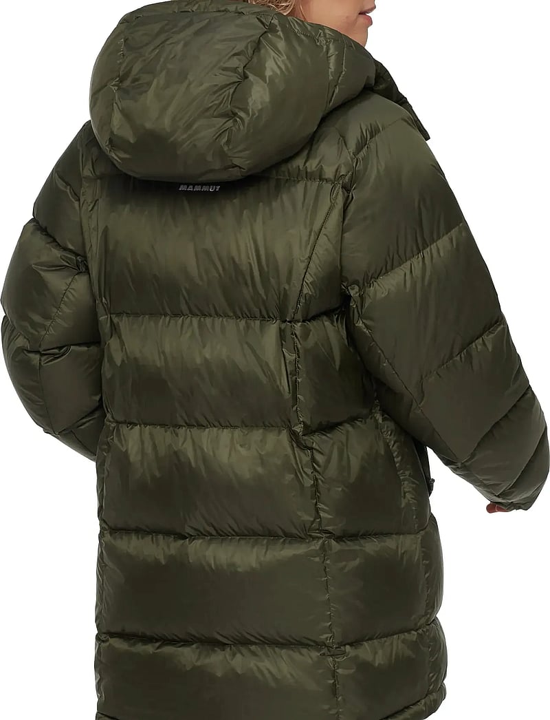 Mammut - Glacier Glow IN Hooded Parka Women - talvejoped - dark marsh - 3