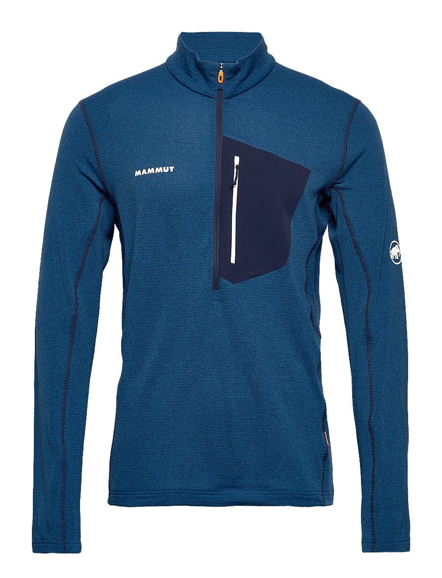 Mammut - Aenergy Light ML Half Zip Pull Men - ice-marine - 0