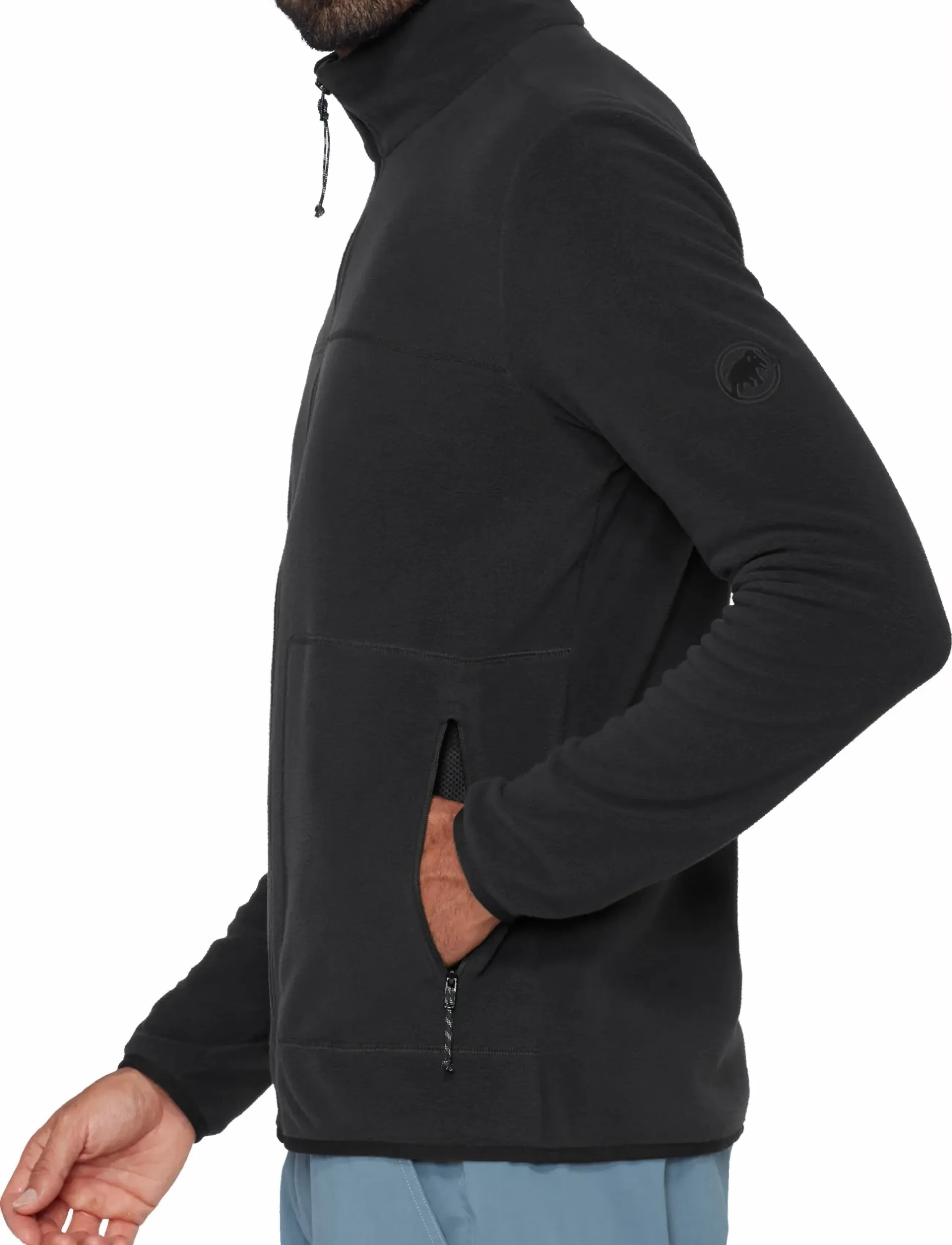 Mammut Innominata Light ml Jacket Men, XL, Black, Sport Fleeces & Midlayers > Sport Fleeces, Herre