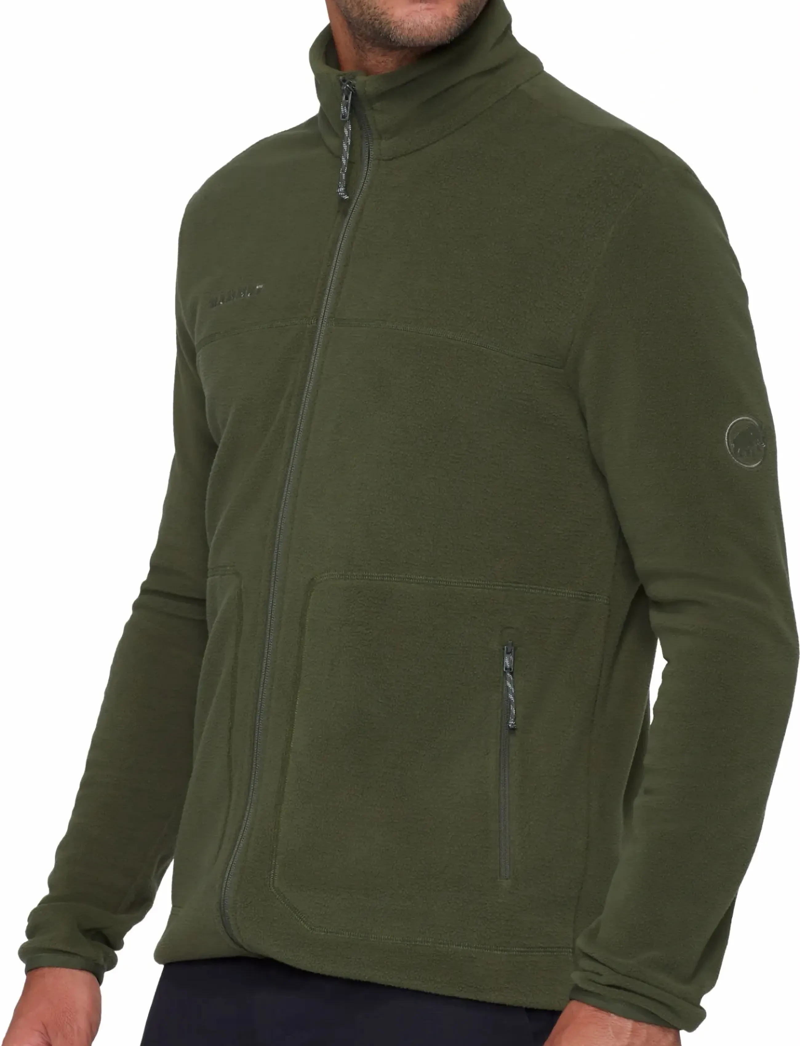 Mammut Innominata Light ml Jacket Men, S, Khaki green, Sport Fleeces & Midlayers > Sport Fleeces, Herre