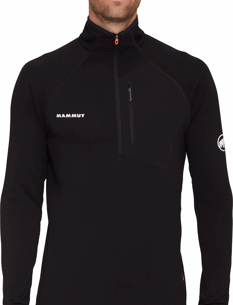 Mammut - Aenergy Light ML Half Zip Pull Men - kampsunid ja vahekihid - black - 0