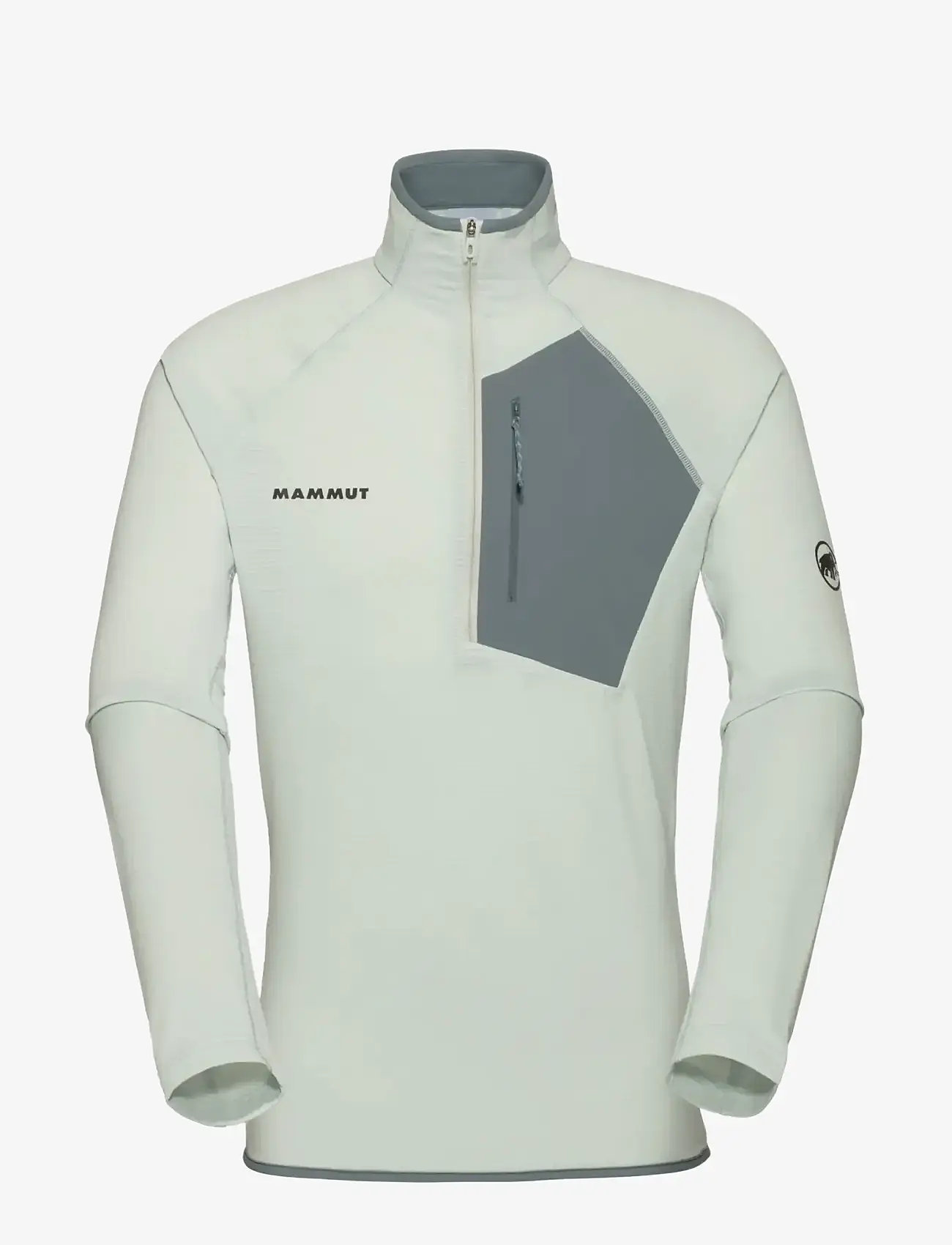 Mammut - Aenergy Light ML Half Zip Pull Men - fleece - silver sage-strata - 1