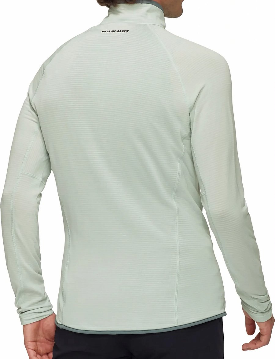 Mammut - Aenergy Light ML Half Zip Pull Men - kampsunid ja vahekihid - silver sage-strata - 3