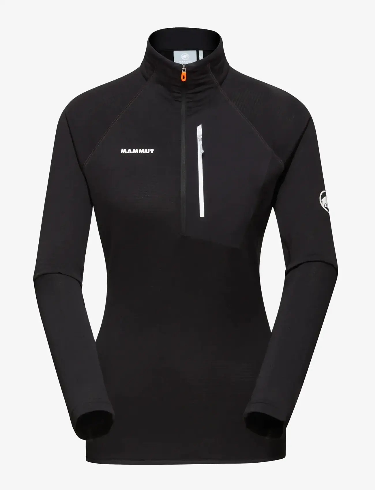 Mammut - Aenergy Light ML Half Zip Pull Women - oberteile - black - 1