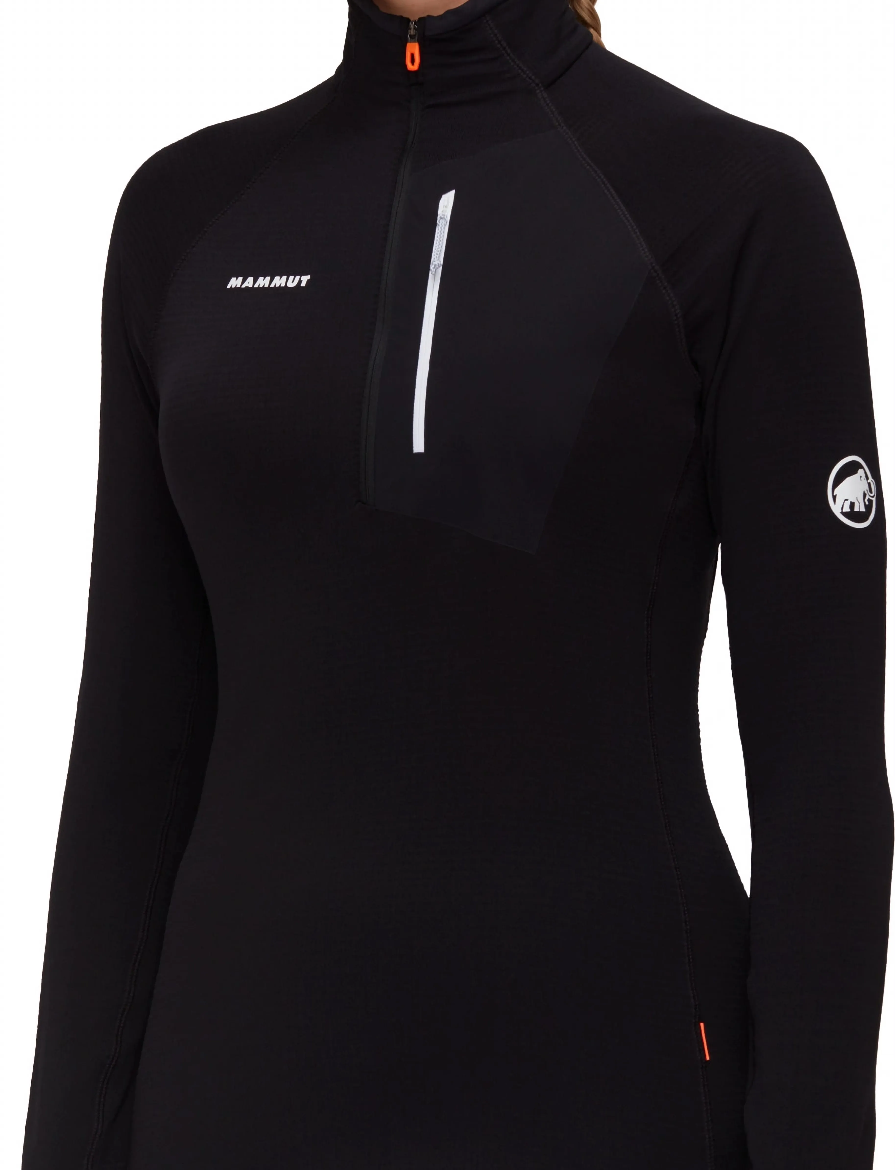 Mammut Aenergy Light ml Half Zip Pull Women, XS, Black, Sport Sweatshirts & Hoodies > Sport Sweatshirts, Dame