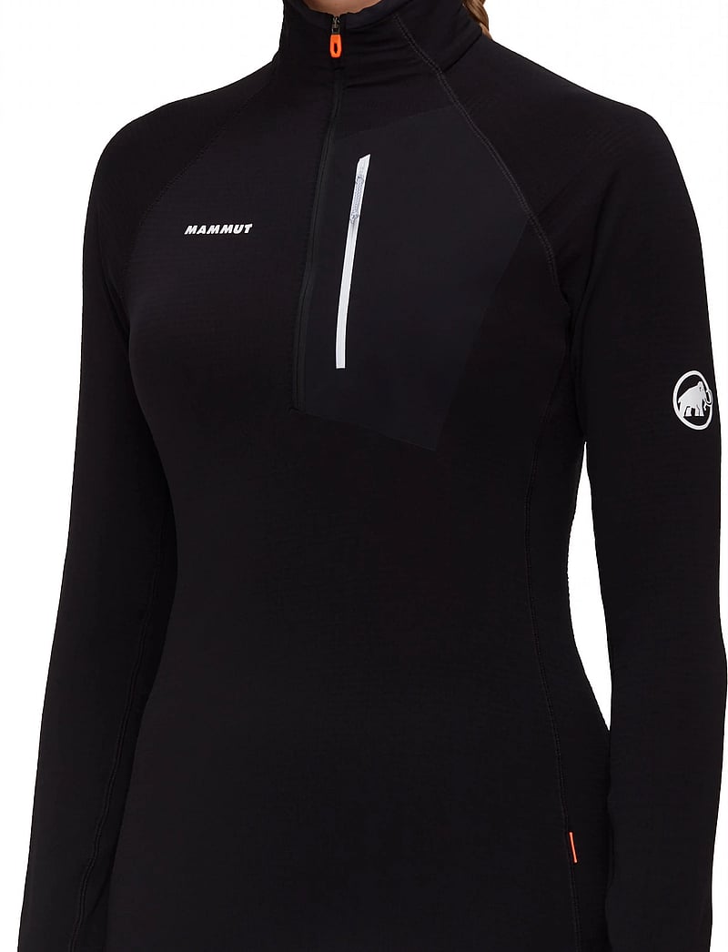 Mammut - Aenergy Light ML Half Zip Pull Women - oberteile - black - 0