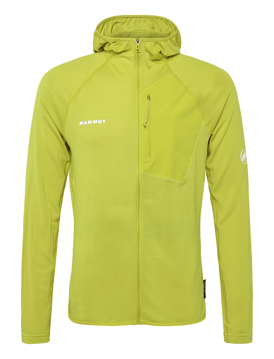 Mammut - Aenergy Light ML Hooded Jacket Men - spordijakid - acacia - 0