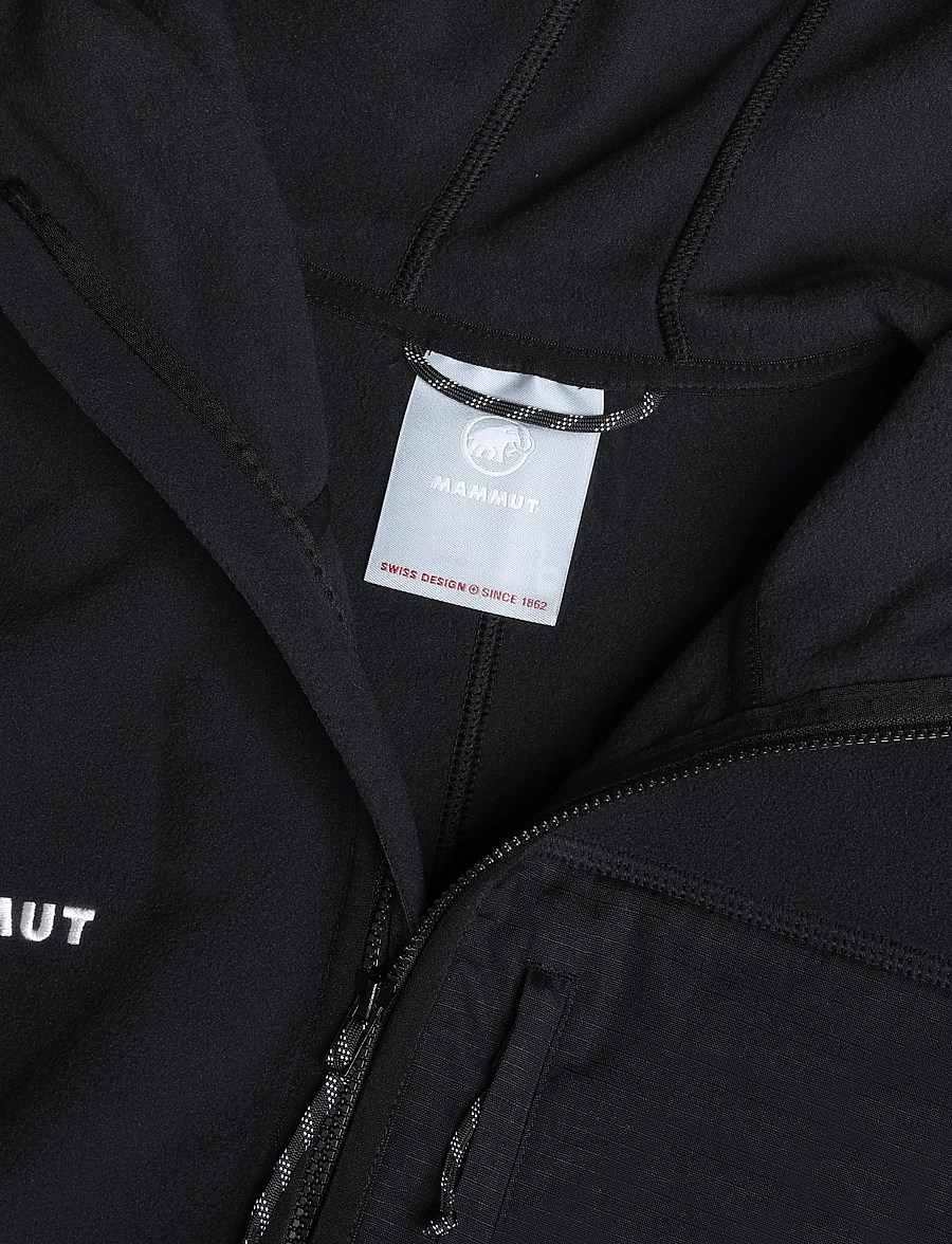 Mammut - Tamaro ML Hooded Jacket Men - fleece og mellemlag - black - 2