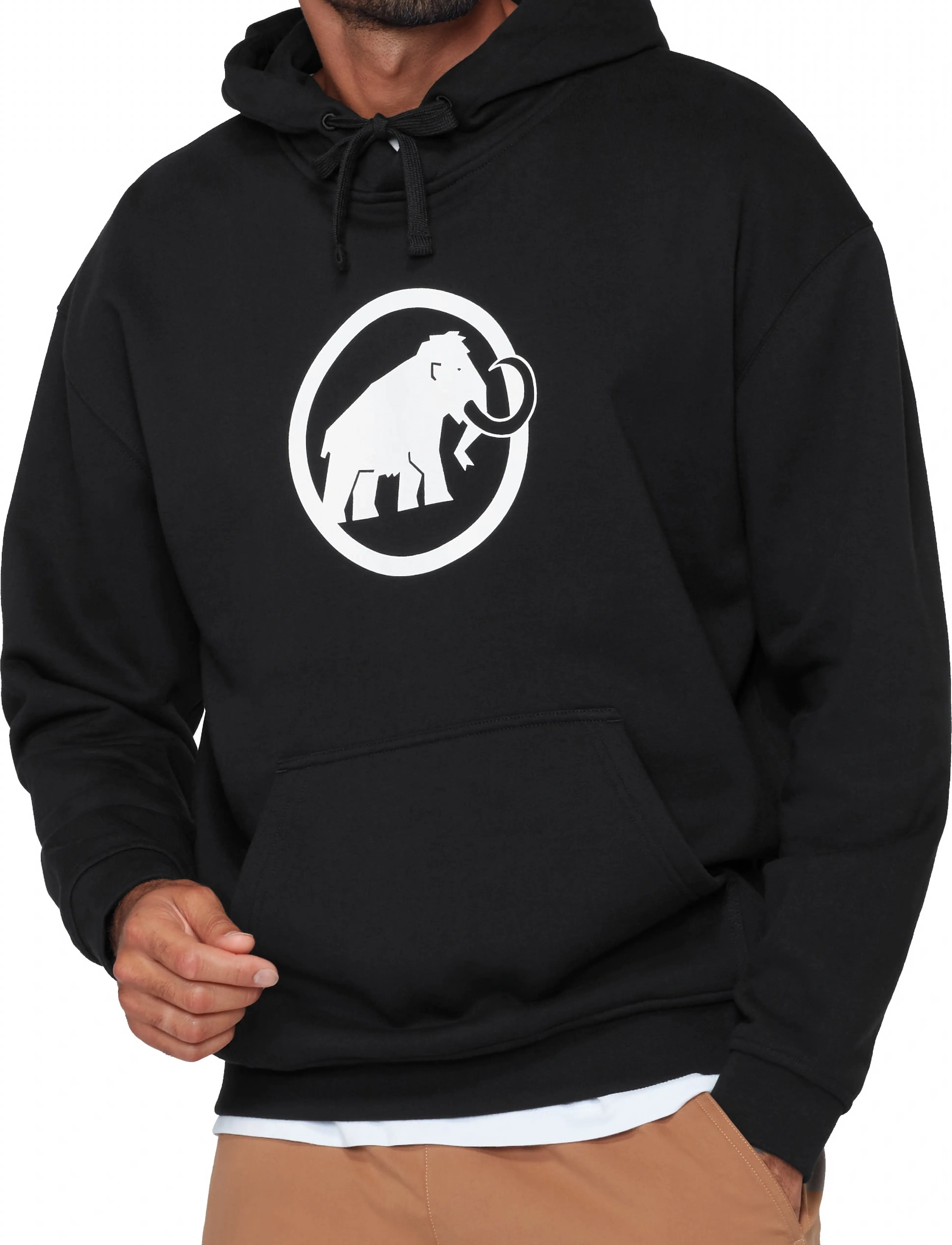 Mammut Mammut Base ml Hoody Men Classic, XL, Black, Sport Sweatshirts & Hoodies > Sport Hoodies, Herre