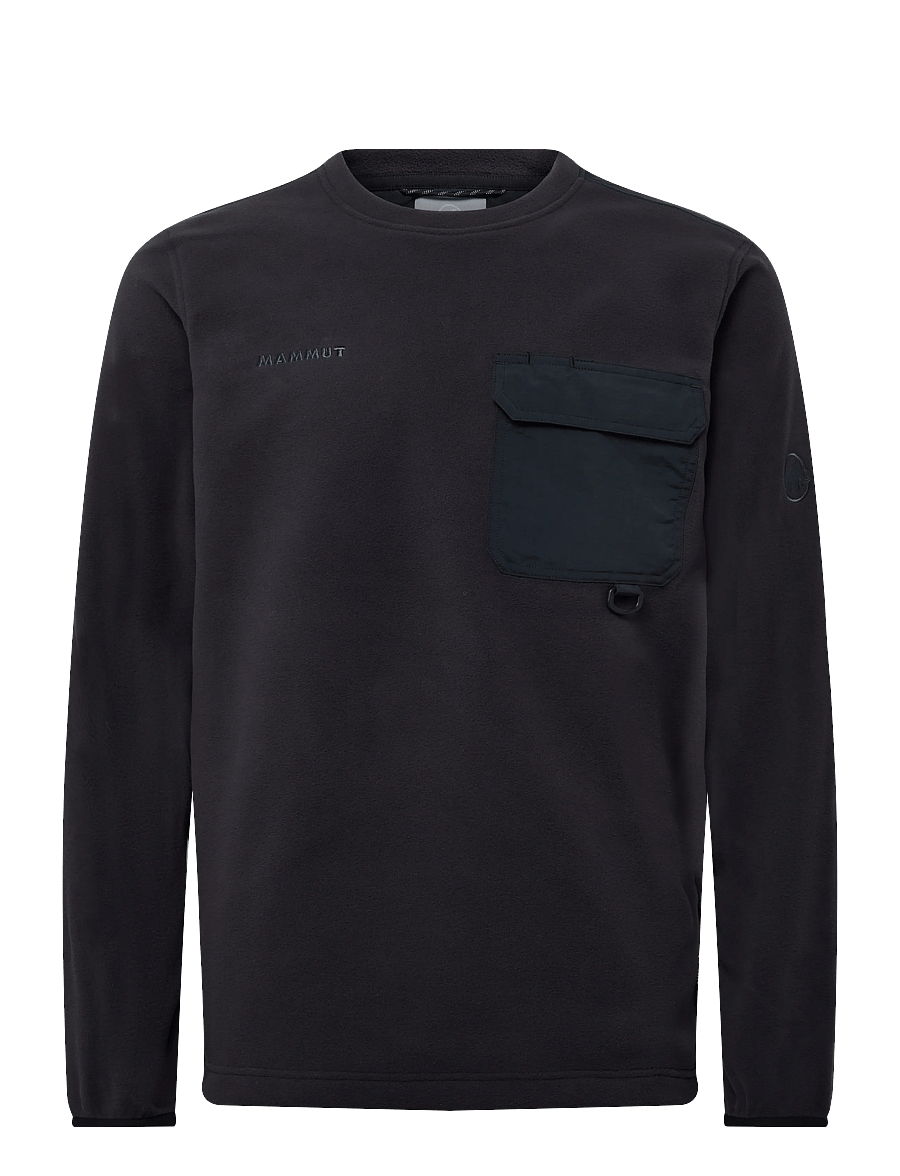 Mammut - Moonstone Light ML Hybrid Crew Neck - Överdelar - black - 1