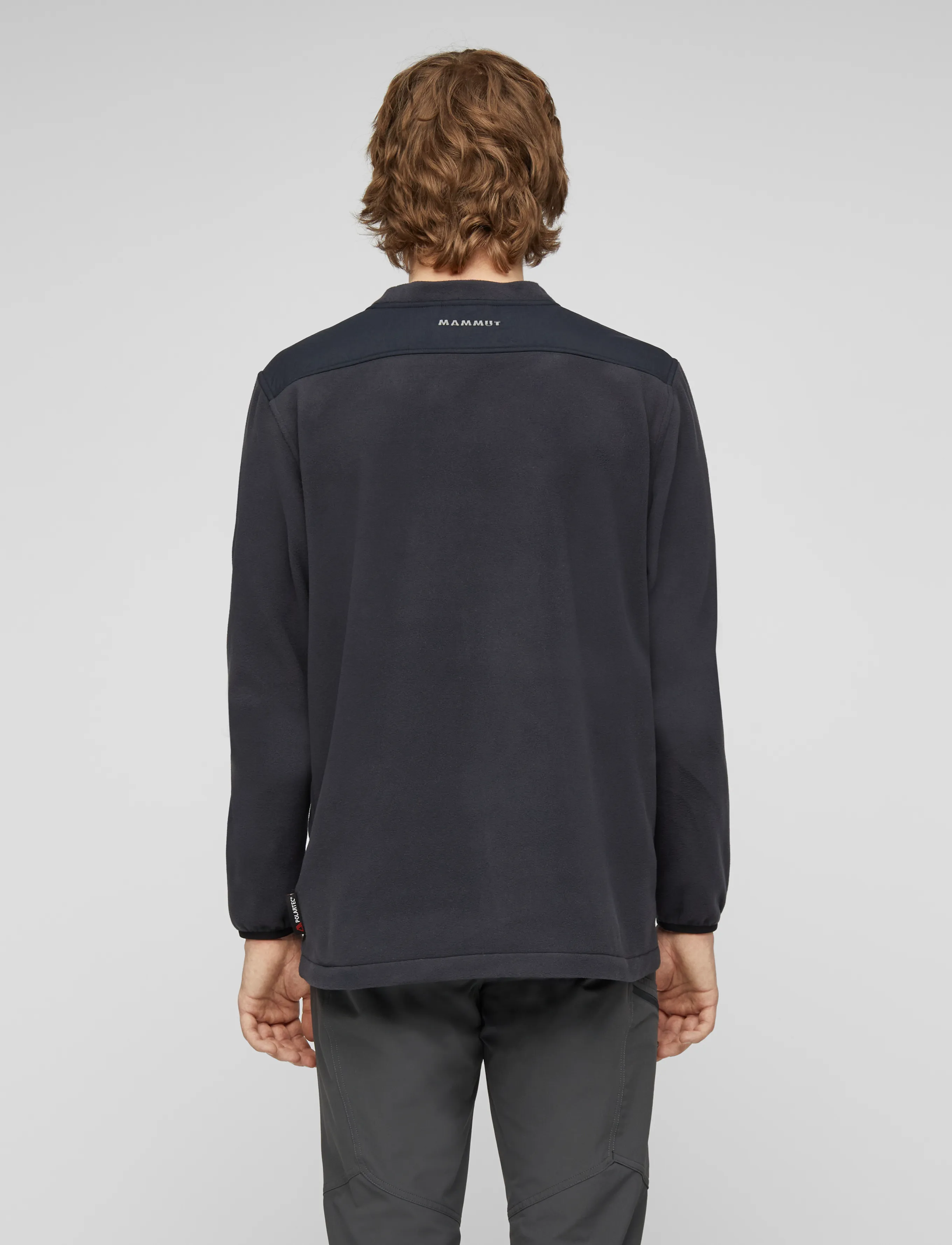 Mammut - Moonstone Light ML Hybrid Crew Neck - alussärgid - black - 2