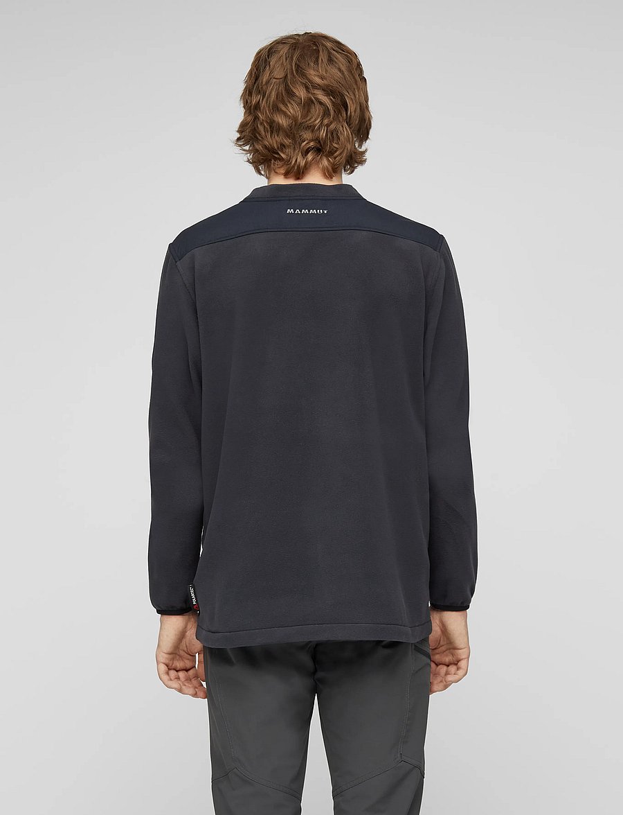 Mammut - Moonstone Light ML Hybrid Crew Neck - alussärgid - black - 2