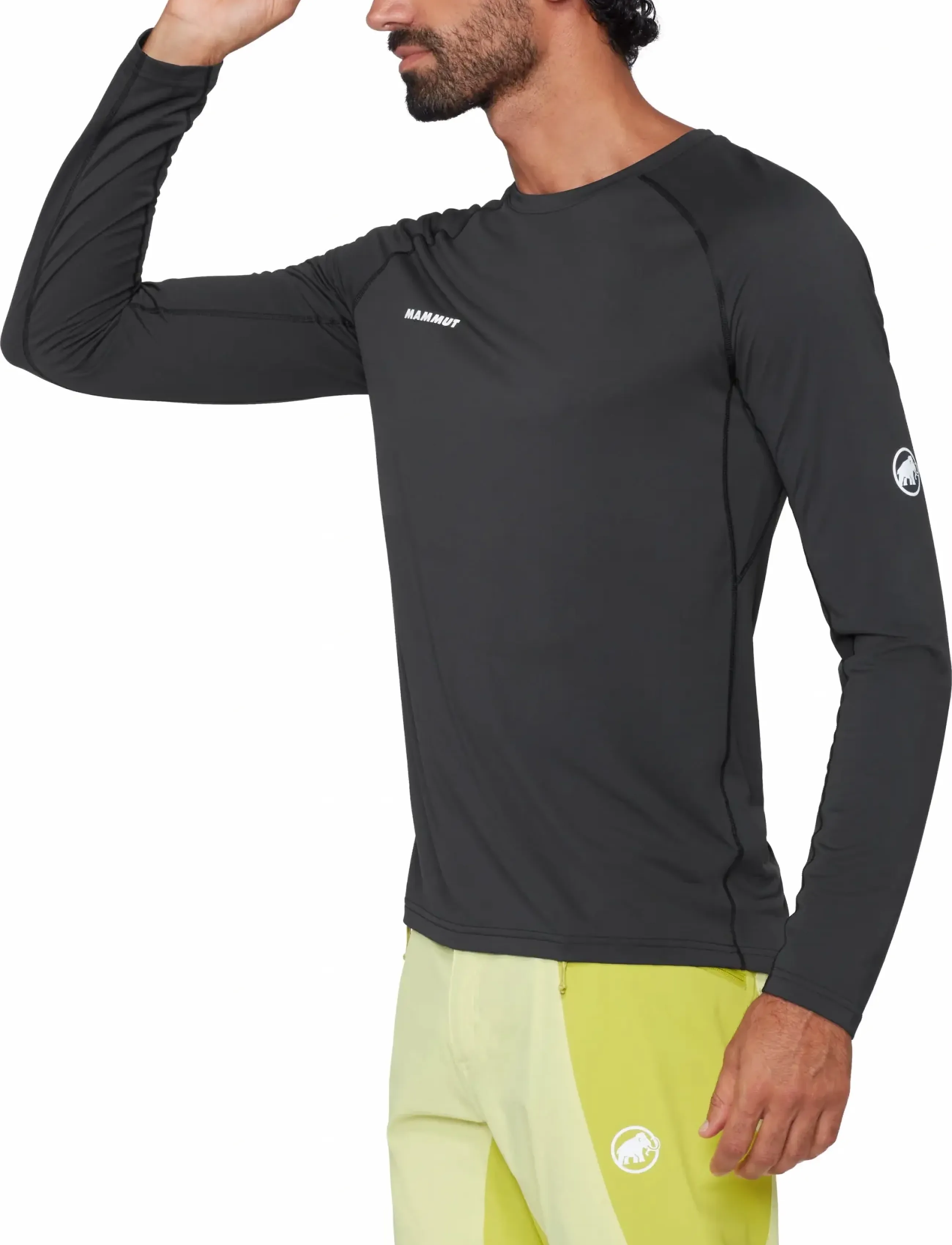 Mammut - Ducan FL Longsleeve Men - langarmshirts - black - 2
