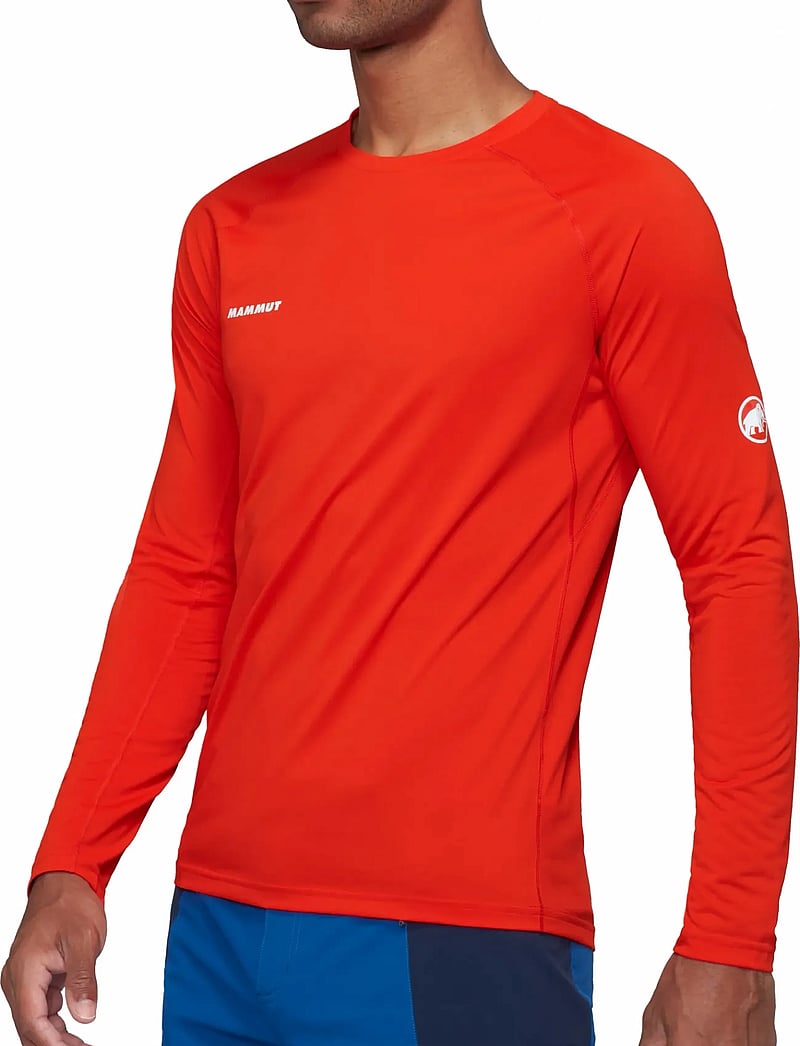 Mammut - Ducan FL Longsleeve Men - toppe & t-shirts - mammut red - 2