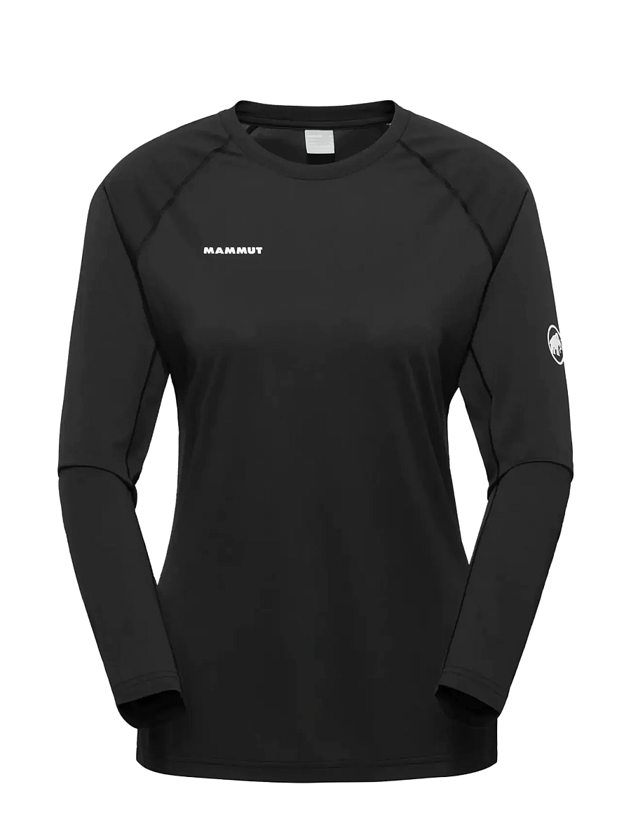 Mammut - Ducan FL Longsleeve Women - långärmade tröjor - black - 1