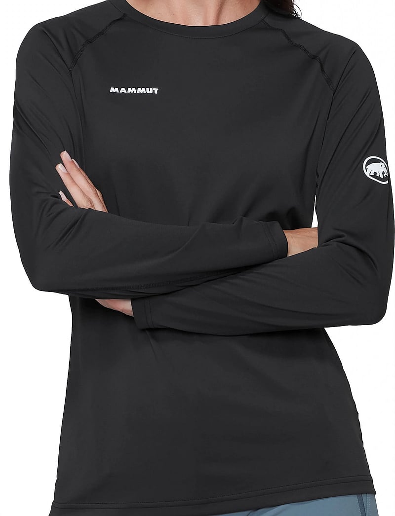 Mammut - Ducan FL Longsleeve Women - langærmede t-shirts - black - 0