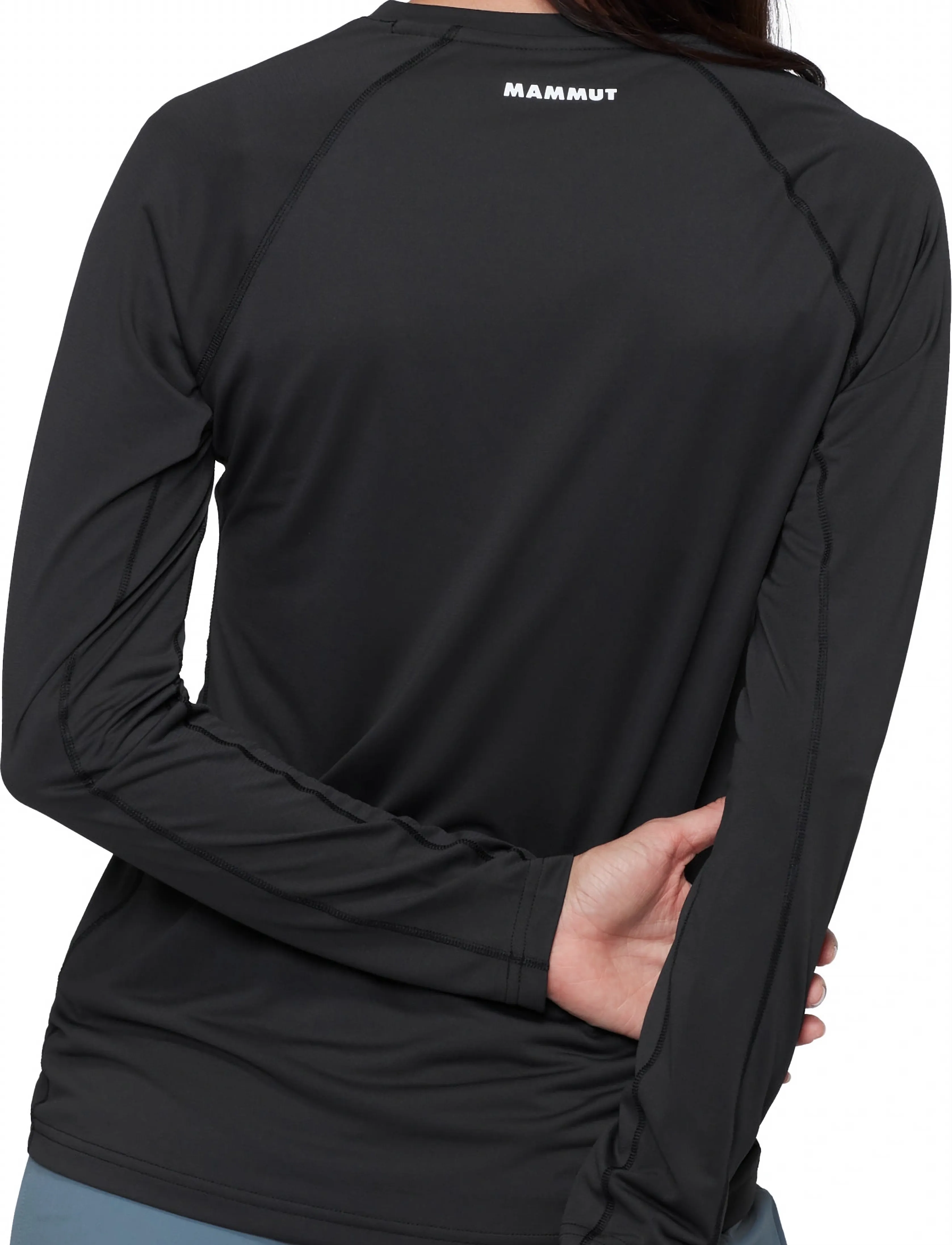 Mammut - Ducan FL Longsleeve Women - longsleeved tops - black - 3