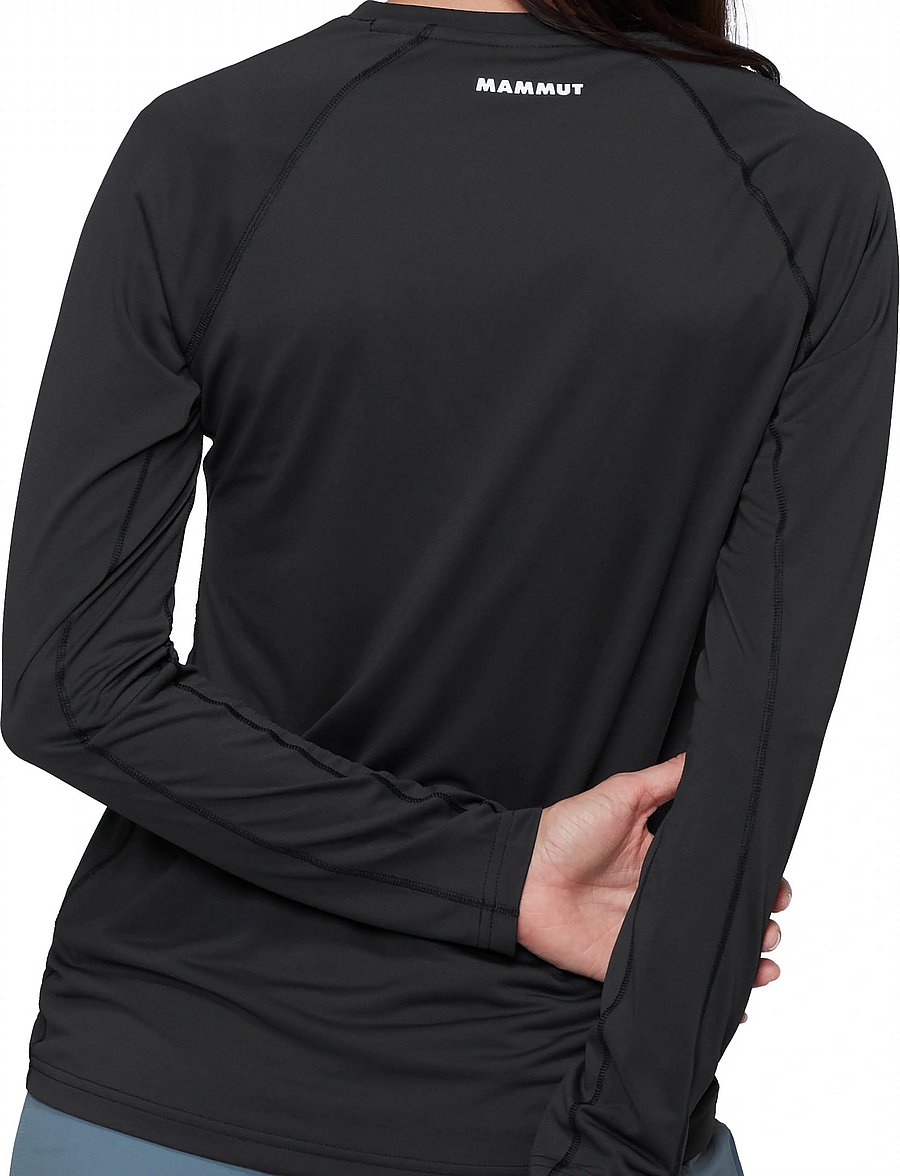 Mammut - Ducan FL Longsleeve Women - långärmade tröjor - black - 3