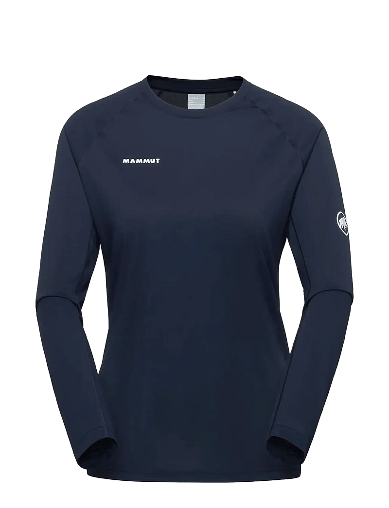 Mammut - Ducan FL Longsleeve Women - langærmede t-shirts - marine - 1