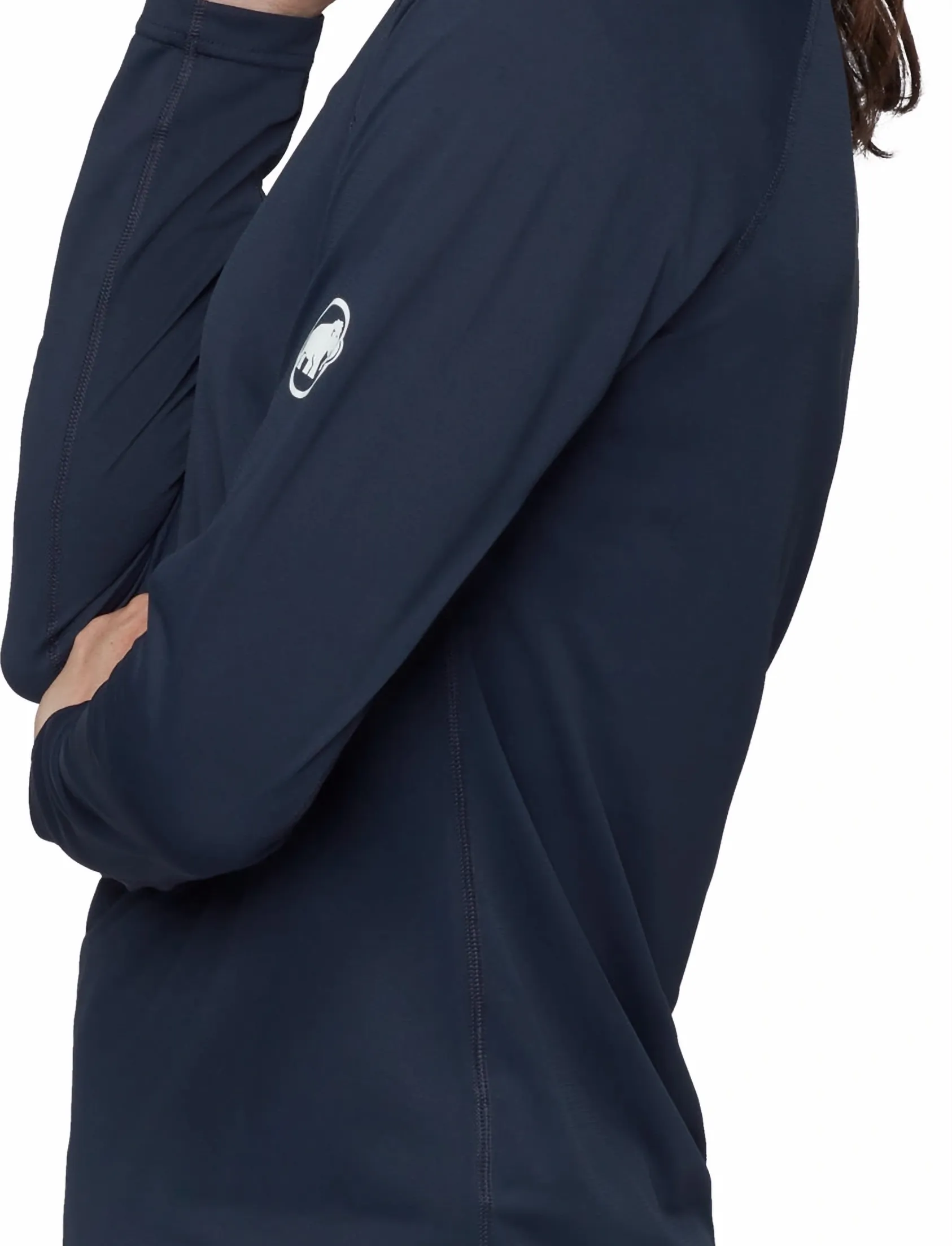 Mammut - Ducan FL Longsleeve Women - longsleeved tops - marine - 2