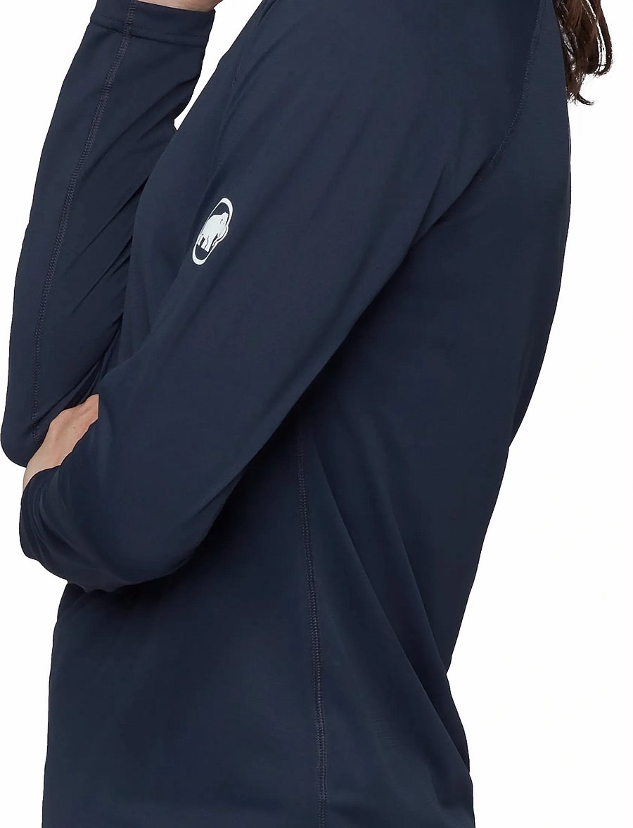 Mammut - Ducan FL Longsleeve Women - långärmade tröjor - marine - 2